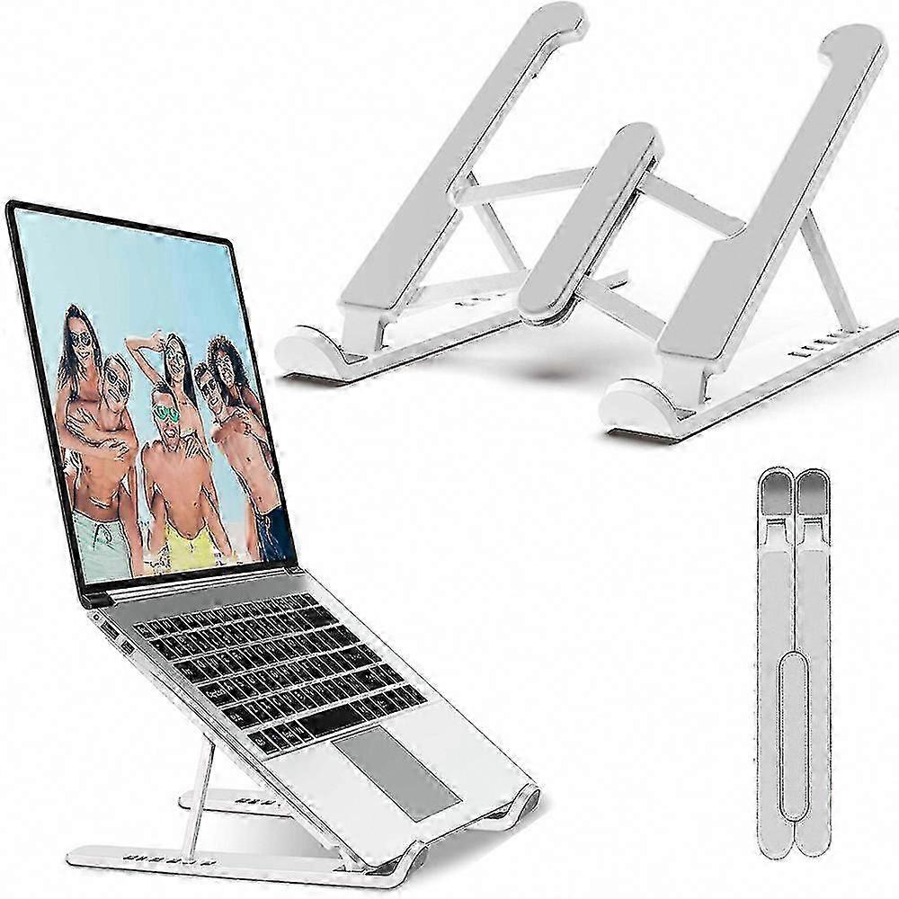 Adjustable Laptop Stand with Cooling Ventilation, 6-Level Height for Ergonomic Setup