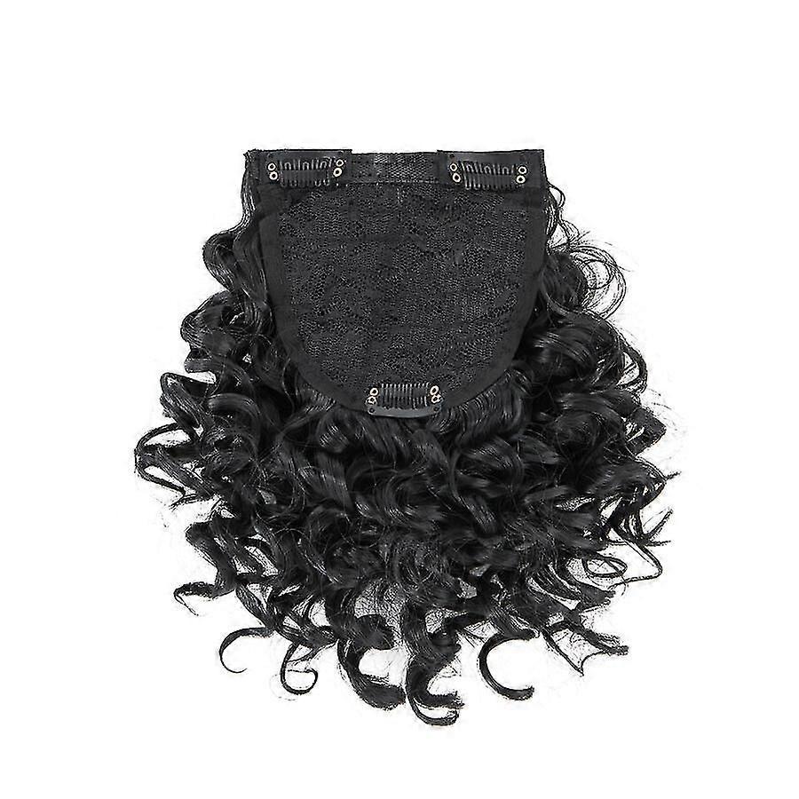 Afro Bangs 8" Curly Bangs Extensions Clip in Bangs For Woman