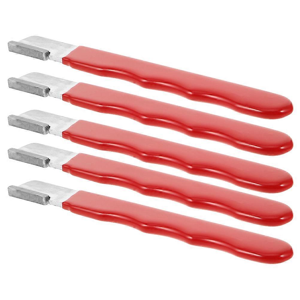 Sharpener 5Pcs Set For Gardeners Simplifying Quick Sharpening Tasks With Ergonomic And Portable Design