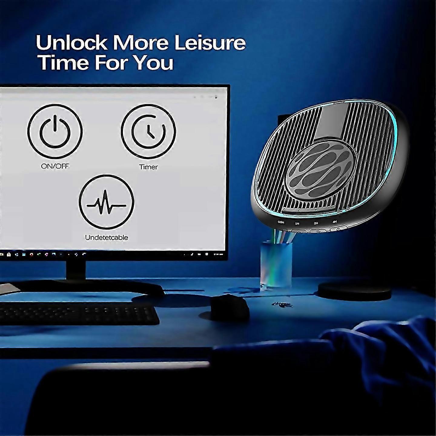 For Mouse Movement Simulator Timer Mouse Jiggler Mouse Moverblack