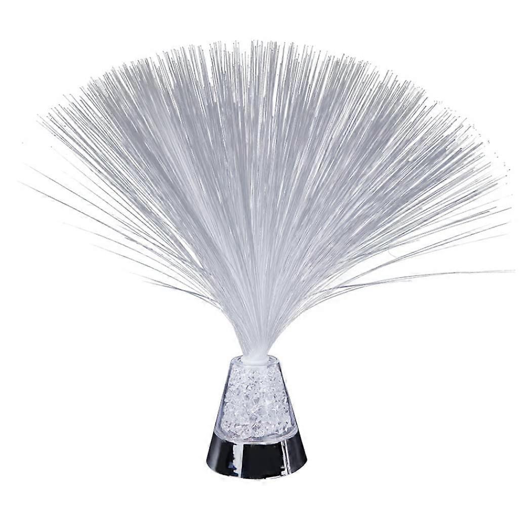 Mood Lamp Fibre Optic Lamp Colour Changing Glitter Base 13 Inch 4 Colours SFLG Novelty