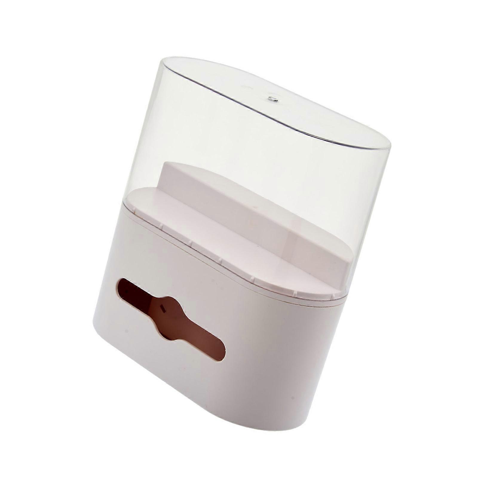 Elegant Tissue Dispenser and Home Organization Solution With Scratch Resistant Surfaces for Tidying Space White