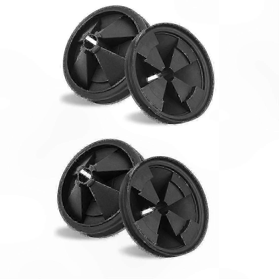 Garbage Disposal Splash Guards - 4 Pack - Fits Evolution Series Models - Durable Replacement Parts for Kitchen Sinks