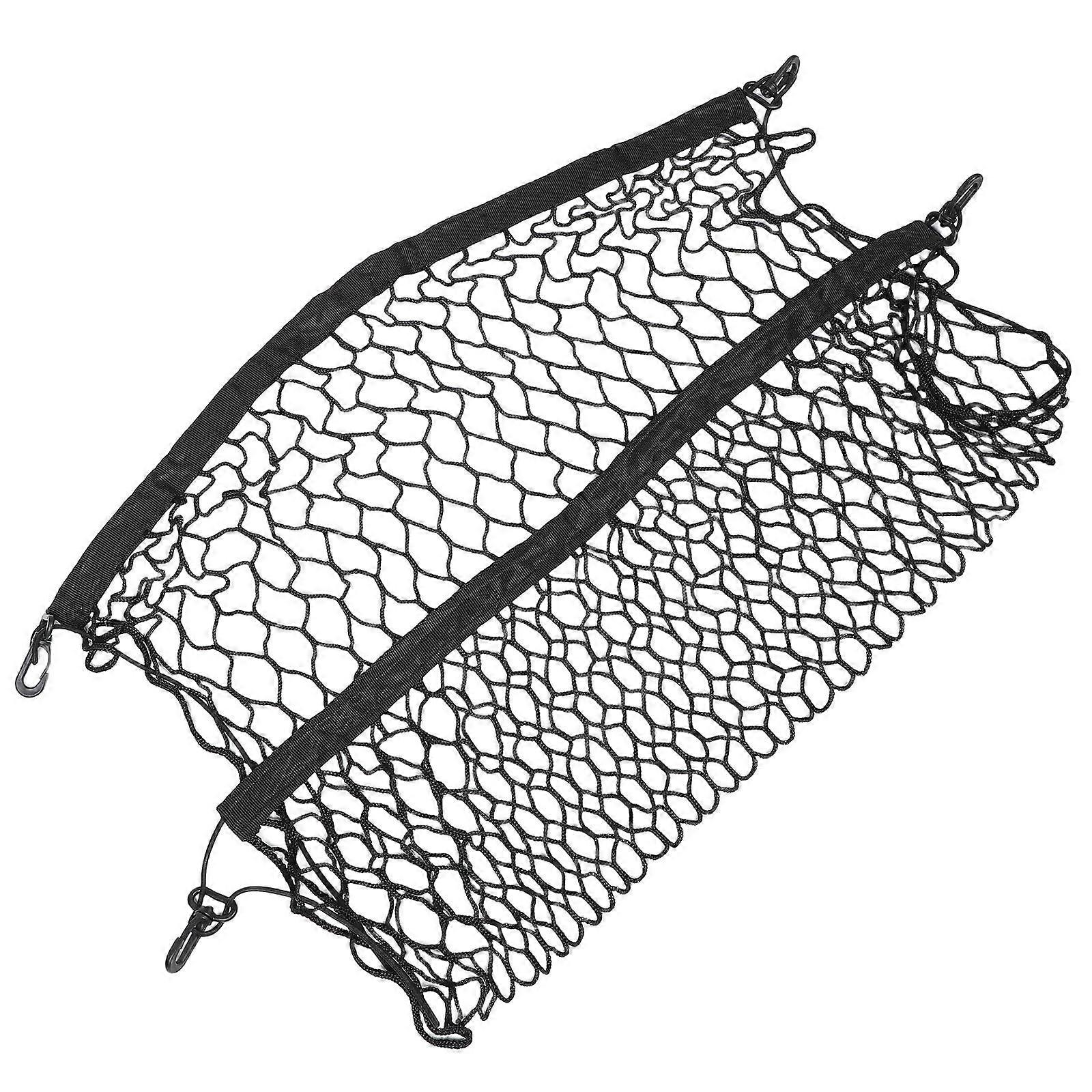 Automotive Car Trunk Organizer Net for Storage with Stretchable Mesh