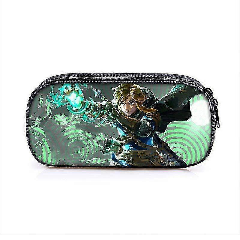 o183 Zelda double pen bag Polyester print Kingdom of Tears vertical square pencil case fgy183