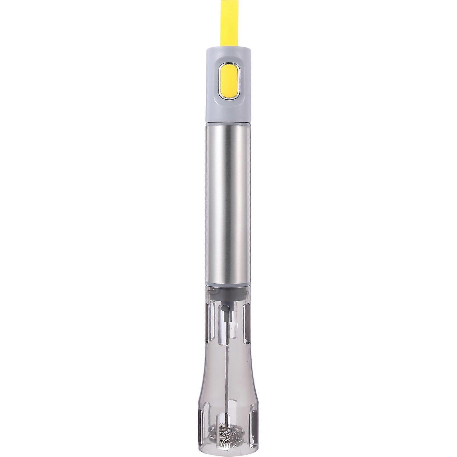 Handheld Electric Mixer Egg Tool for Baking Use Yellow
