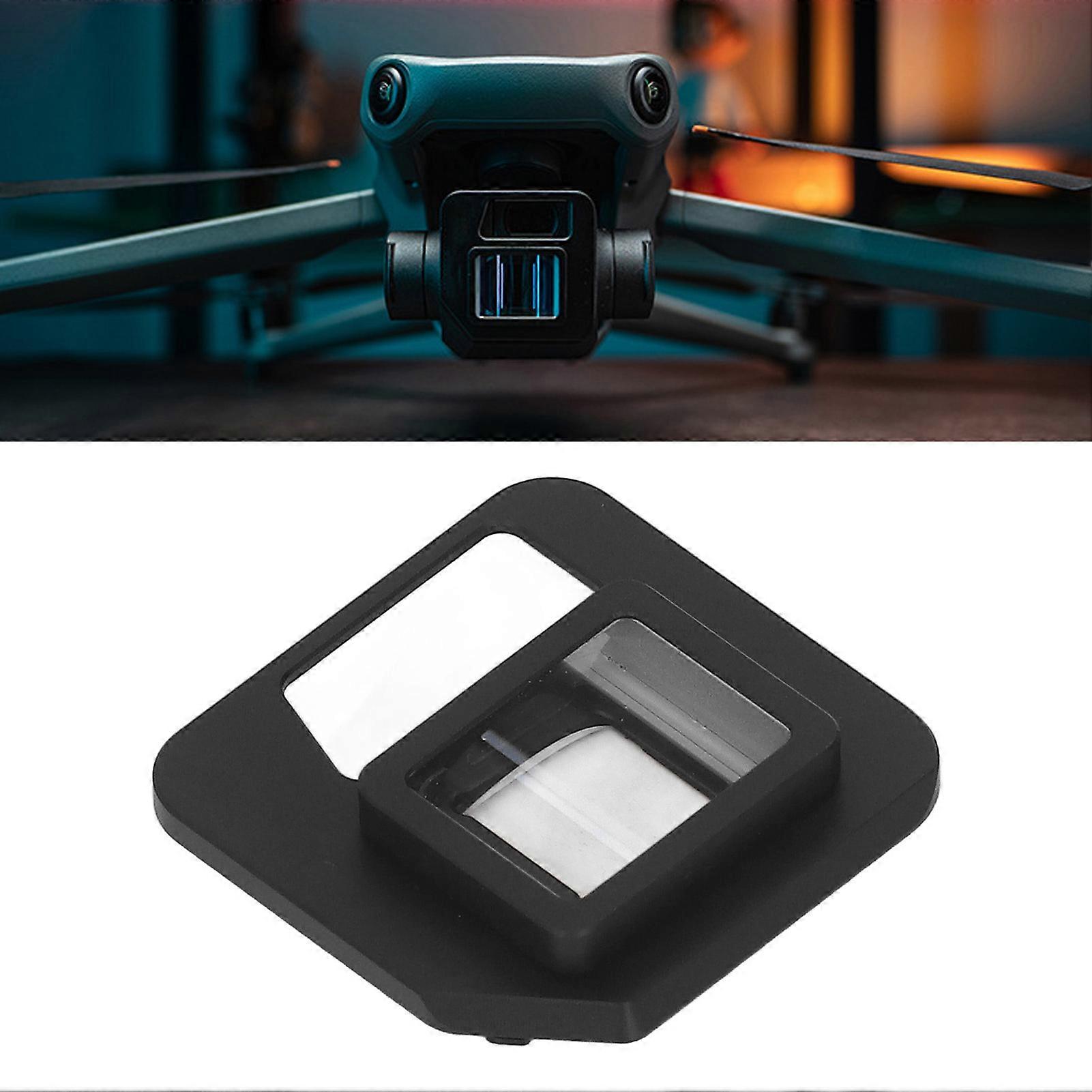 1.15X Anamorphic Drone Lens 110° Wide Angle Blue Brushed Filter