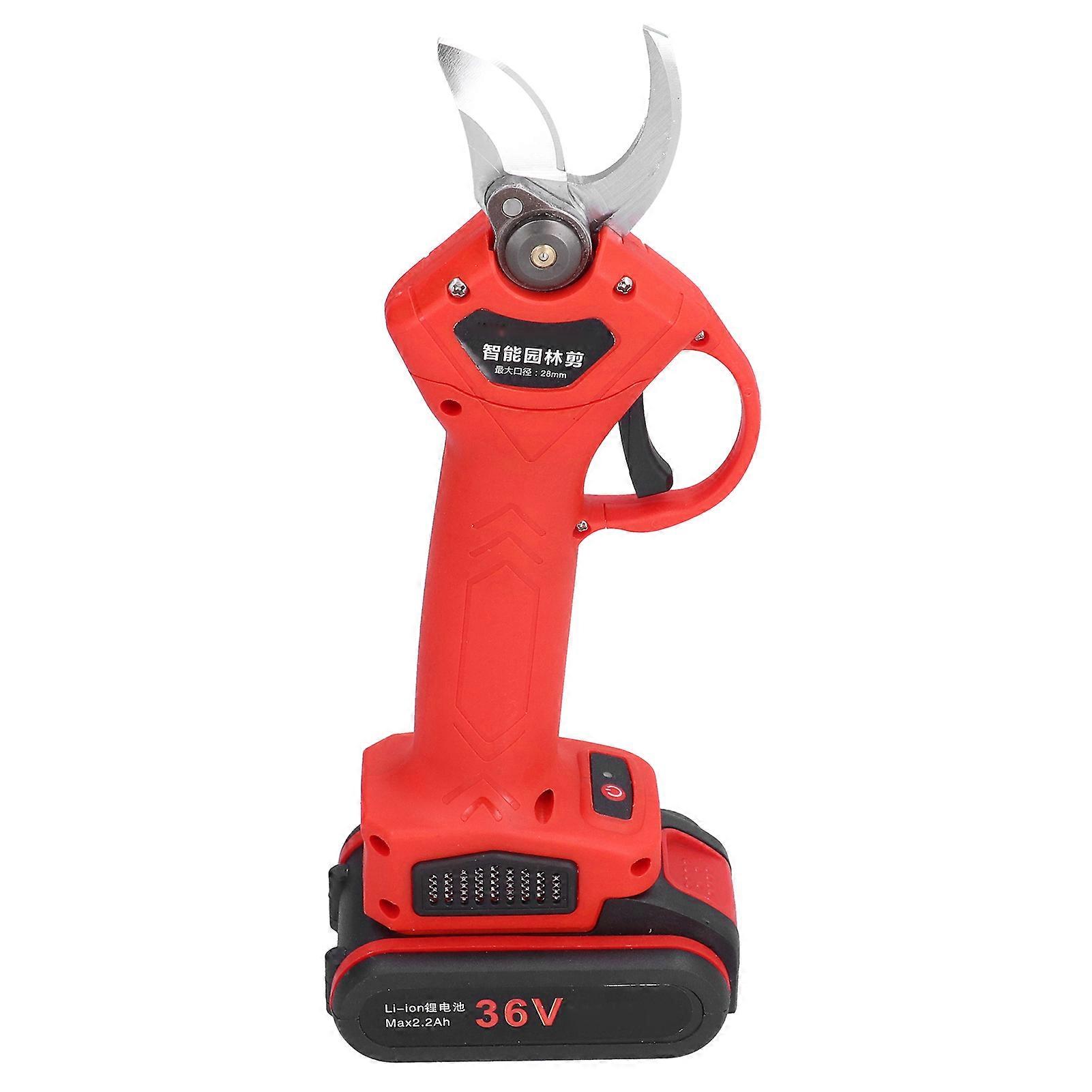 Cordless Electric Water Pipe Cutter 28mm Pruning Shears US Plug