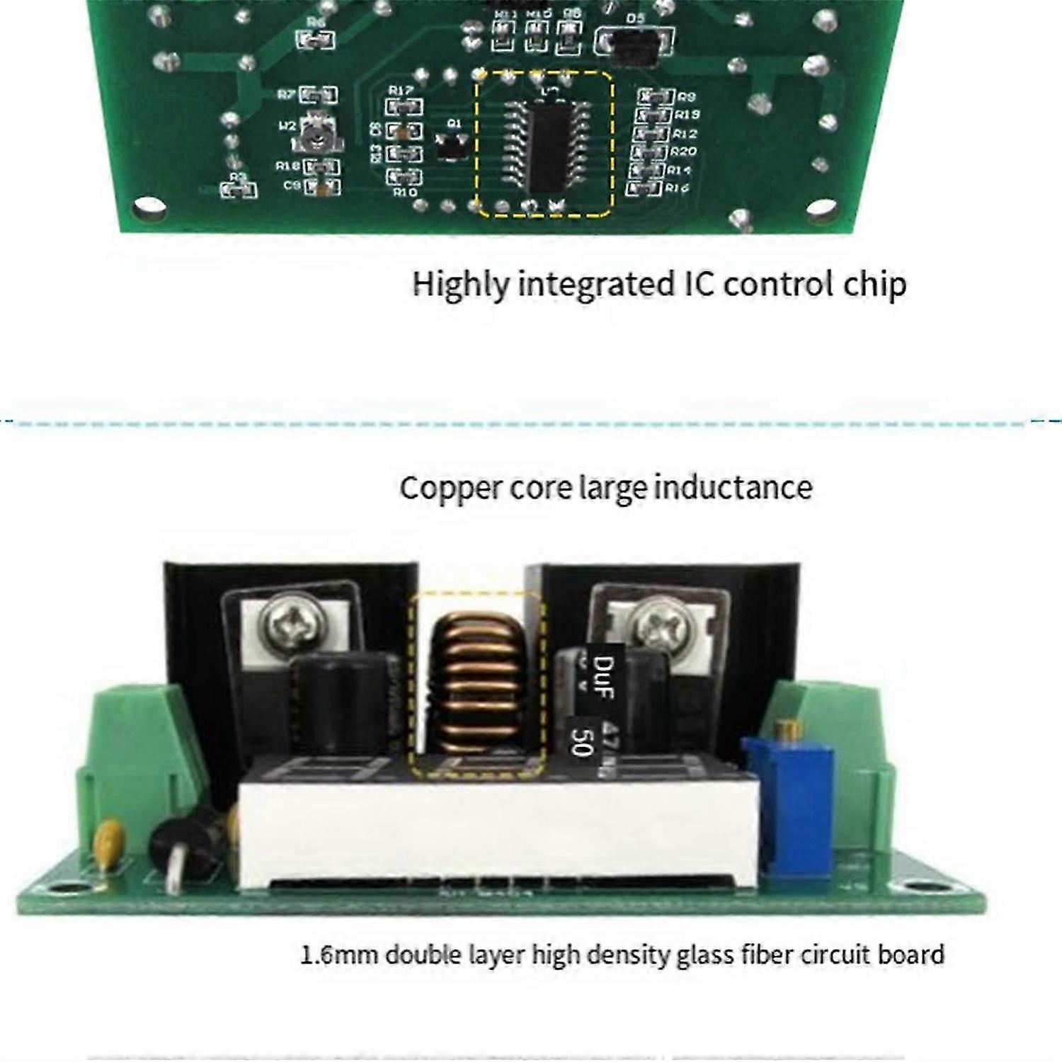 Module abaisseur CC CC avec carte abaisseur d'affichage numérique