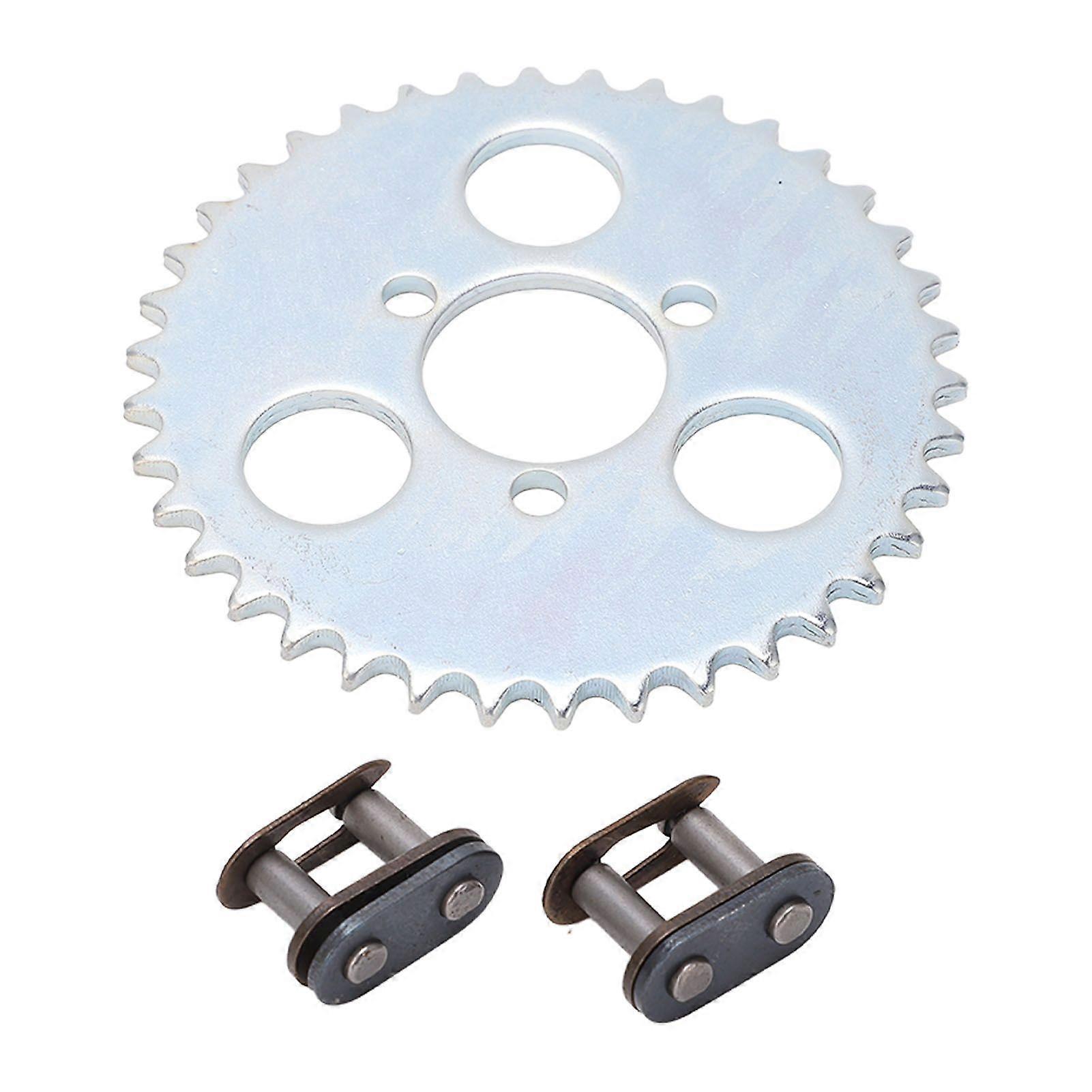 T8F 38T Rear Chain Wheel Sprocket 101mm Diameter Lightweight Portable Fit For 2 Stroke 43cc 49cc Goped Scooter