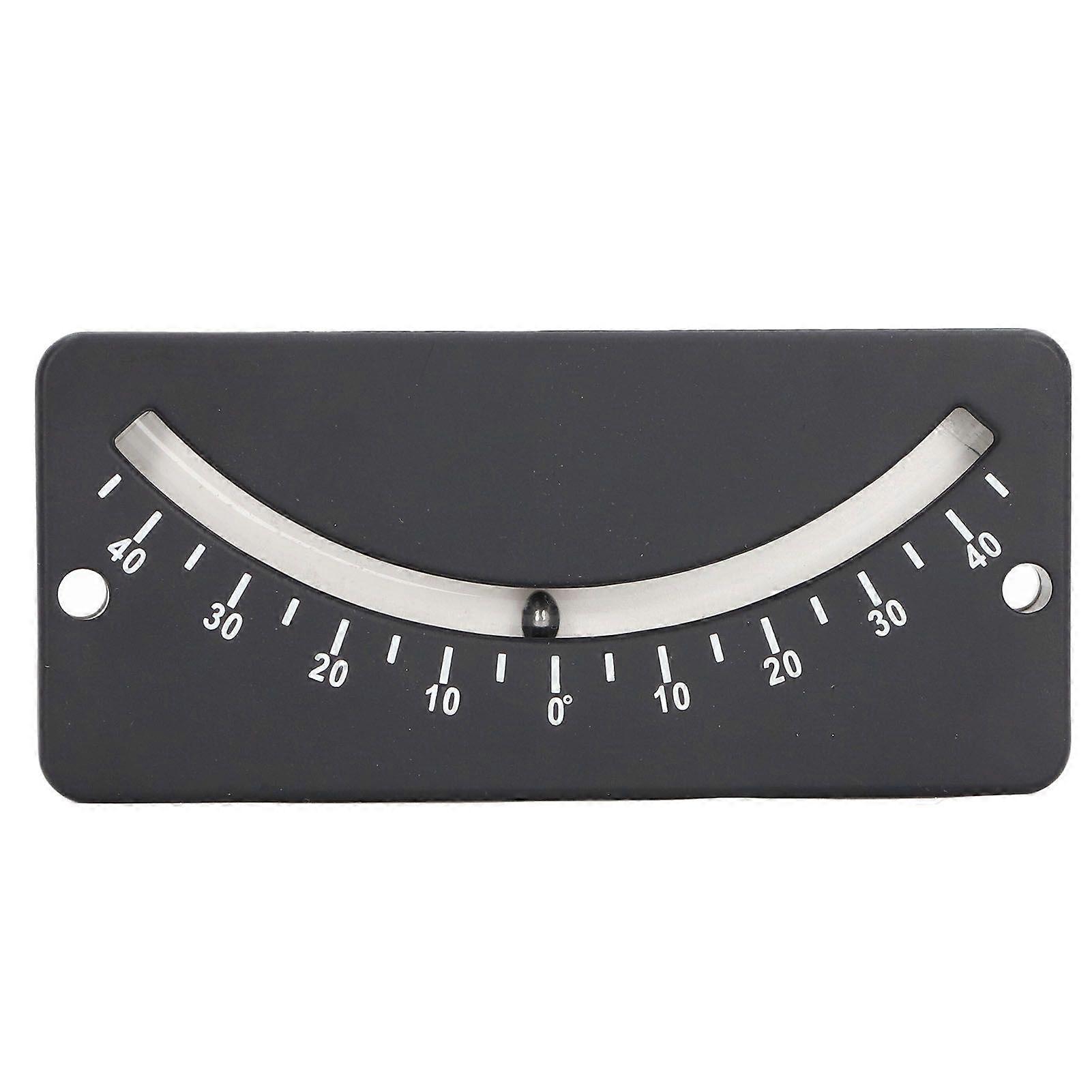 Tube Clinometer Handlebar Slope Meter 40 to 40 Degree Inclinometer for Horizontal Micro Angle Measuring
