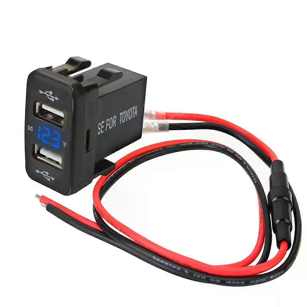 42A Dual USB 12-24V Power Adapter Quick Charge Dual USB QC Car Socket Charger