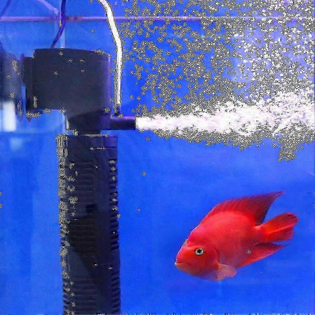 3 In 1 Silent Aeration Water Purifier Internal Pump Submersible Aquarium Filter Oxygen Pump Submersi-YuJia