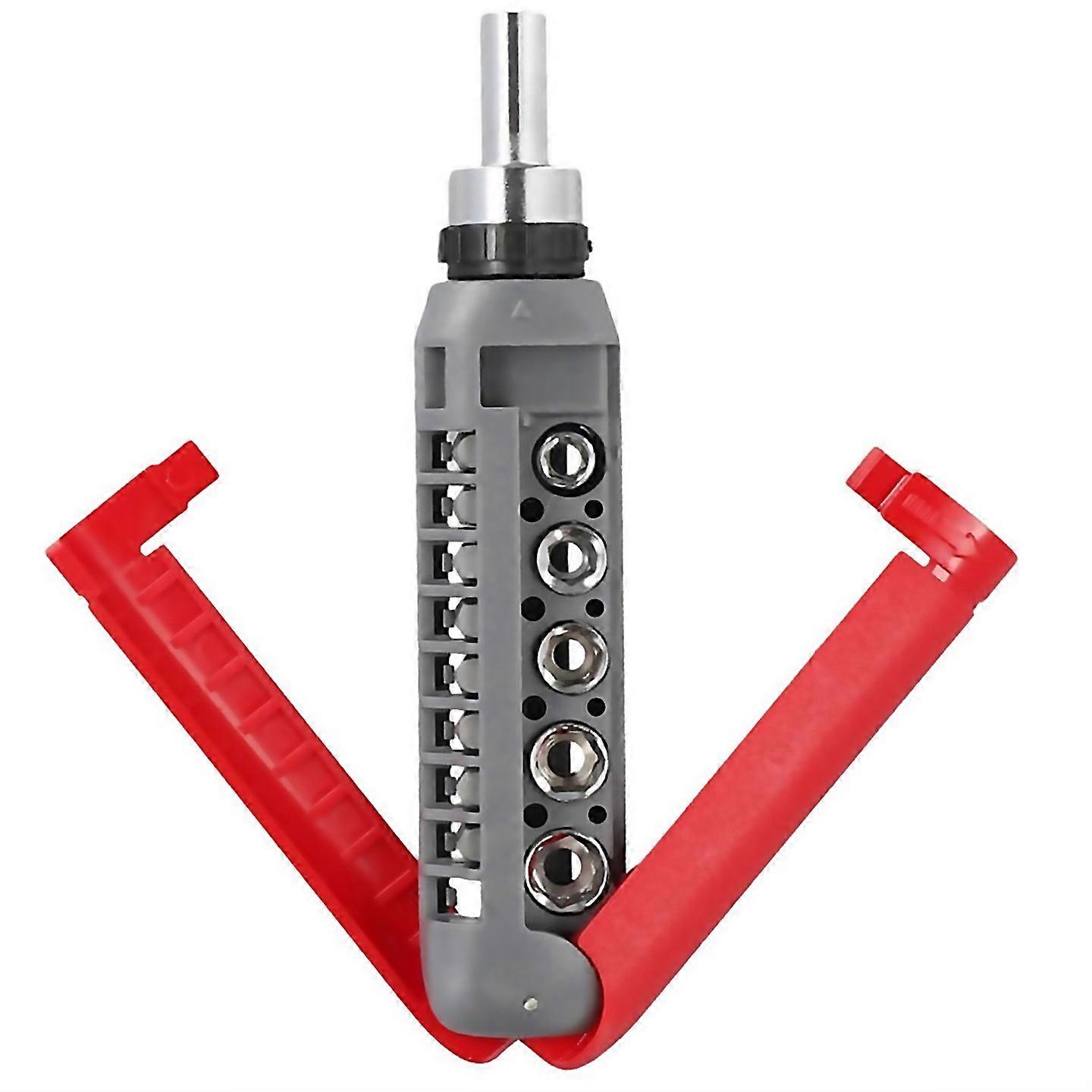 For Multifunction Hand Tool Spiral Ratchet Screwdriver With Tip