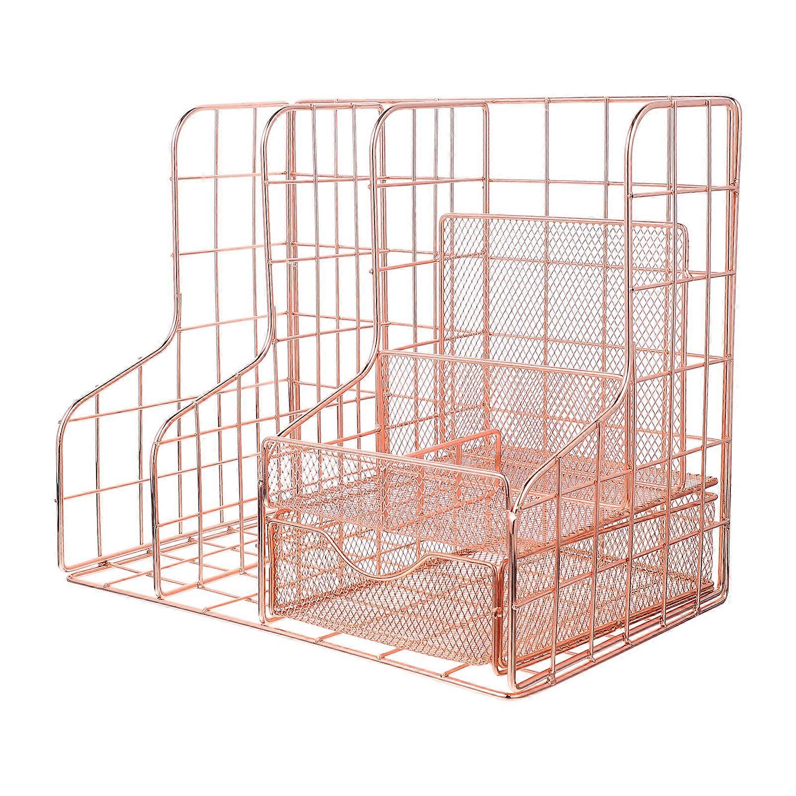 Office Storage Container Desktop Organizer for File Storage 1Pcs