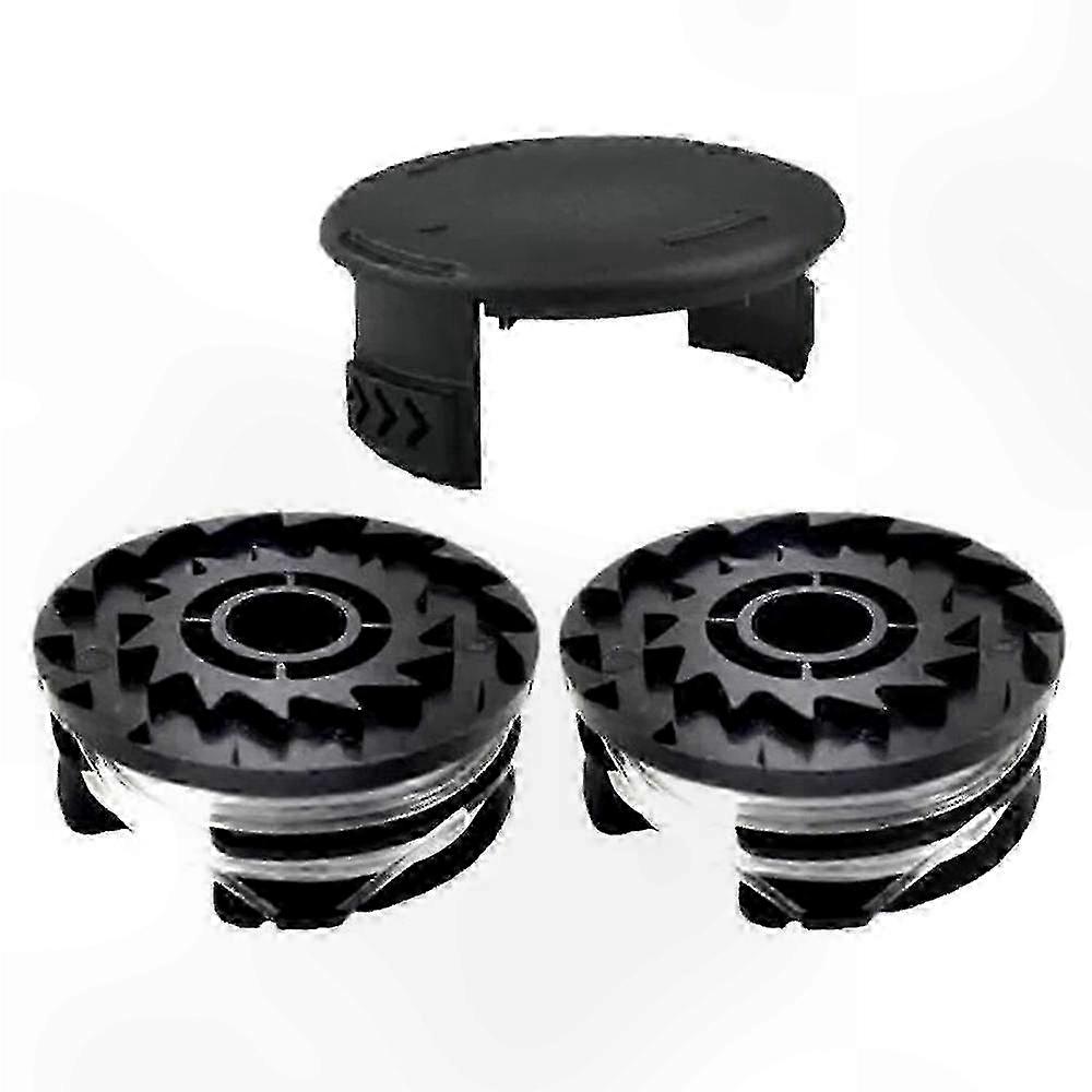 Lawn Care Accessory Kit with 6 Mower Spools and 1 Trimmer Spool for Enhanced Performance
