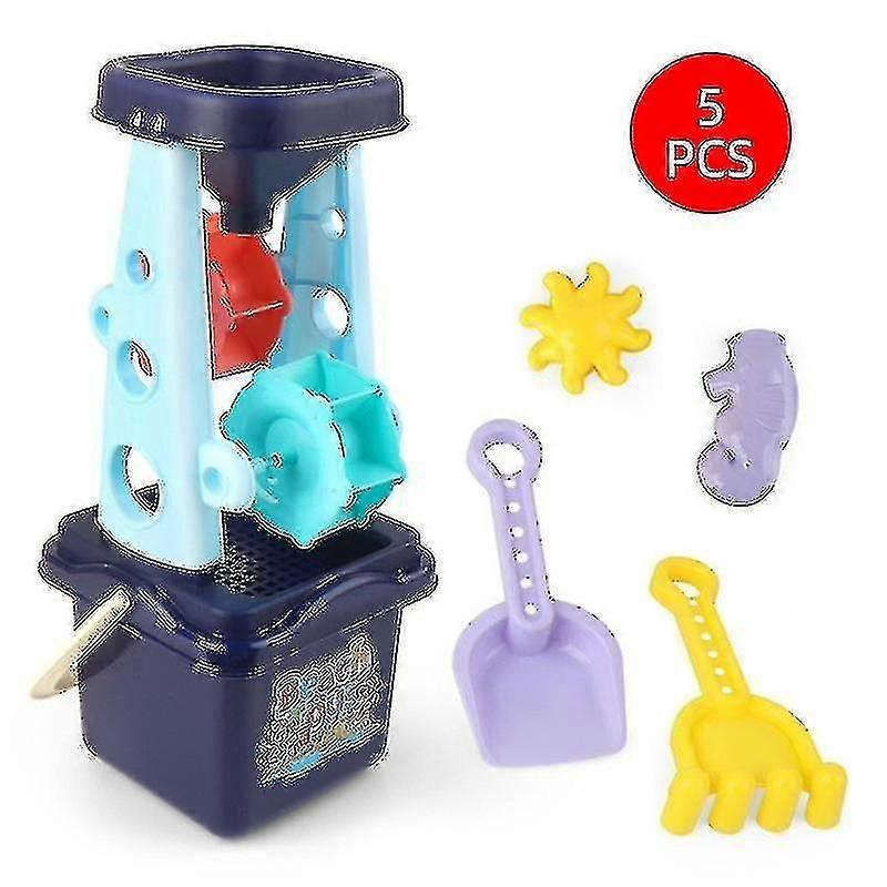 Beach Playset, 5 Pieces, Blue