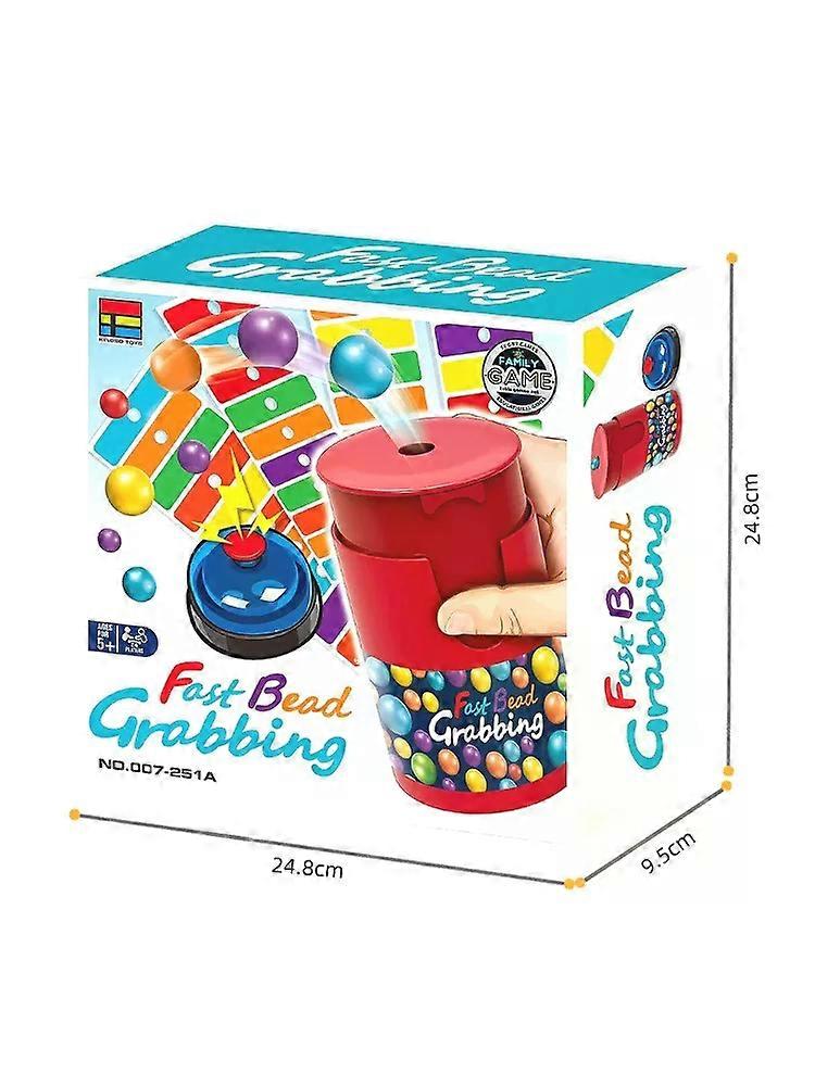 Color Line Bingo Fast Bead Grabbing Game for Two Players with Exciting Bells Funny Strategy Games Perfect for Kids and Adults