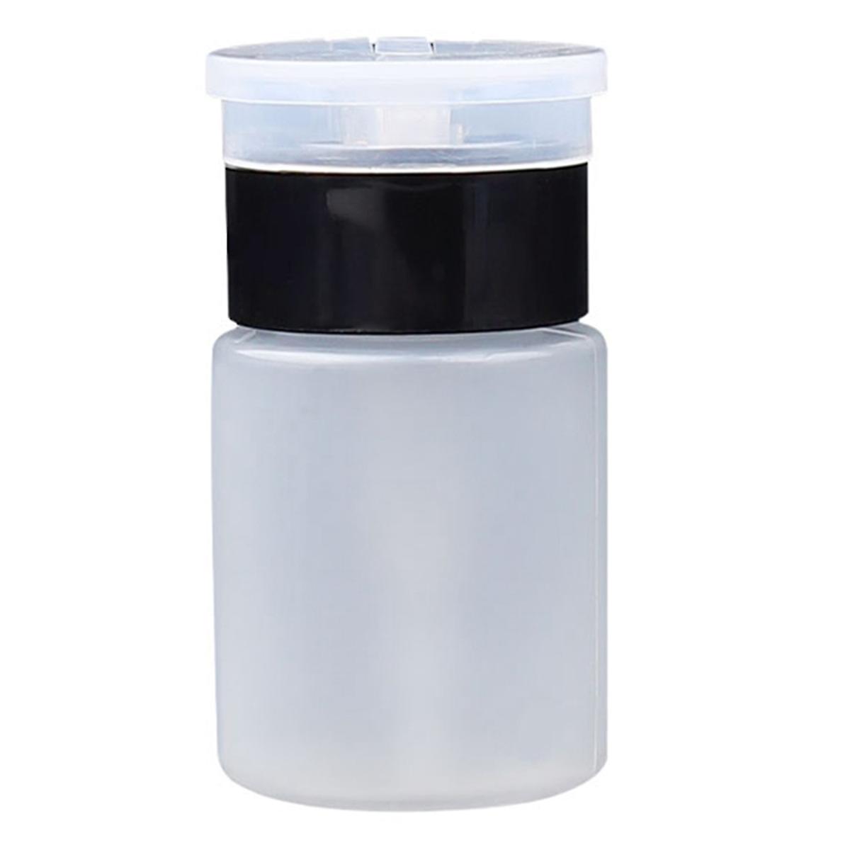 60ml Empty Alcohol Bottles Refillable Pump Bottle 3pcs