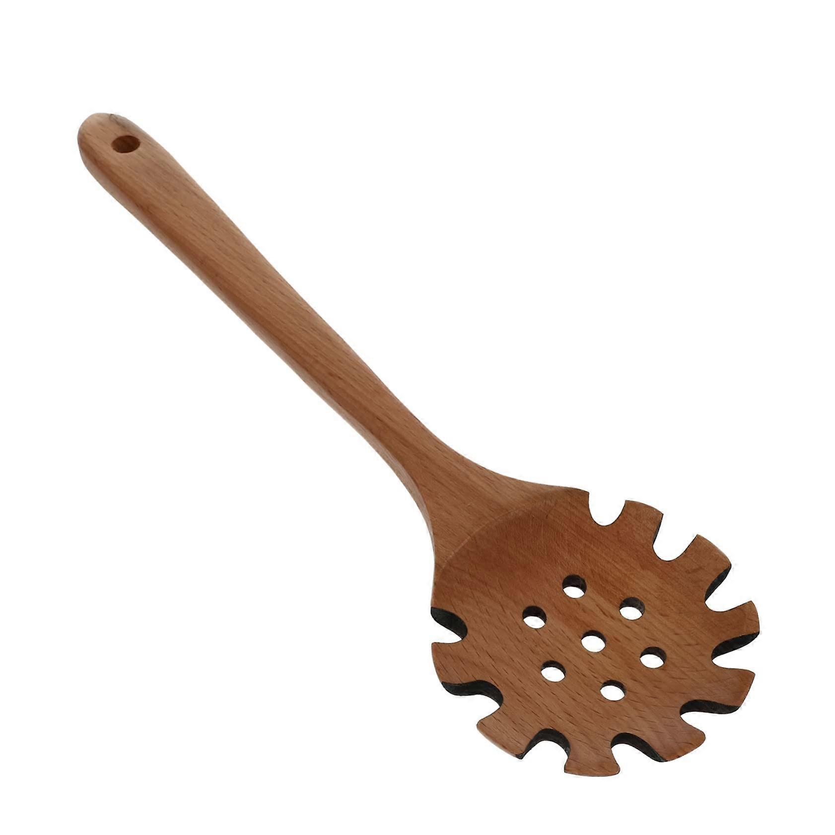 Spaghetti Spoon Strainer 3Piece Kitchen Utensil Set, NonStick Pasta Tools for Easy Drainage