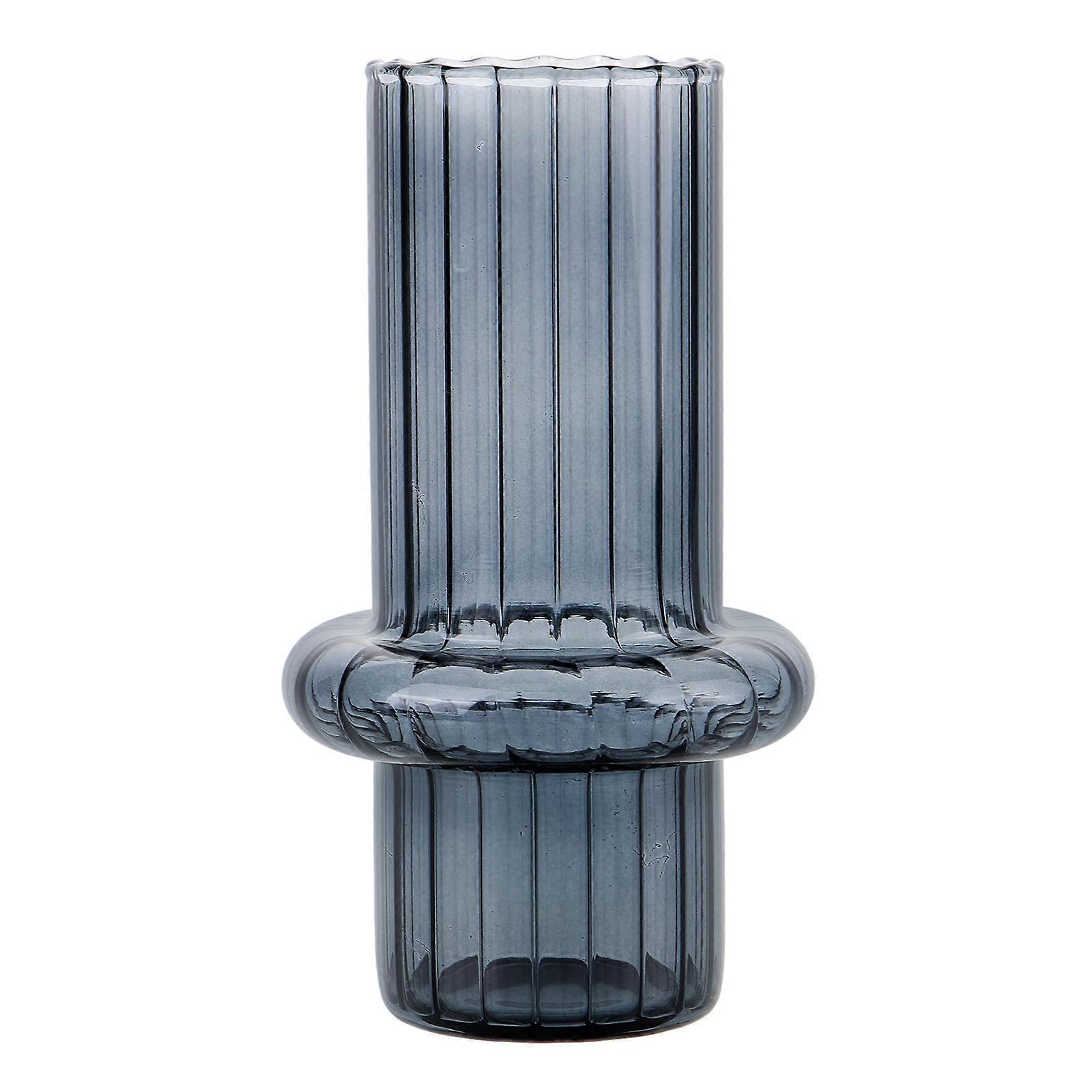Transparent Glass Hydroponic Vase for Plants Use with Elegant Style