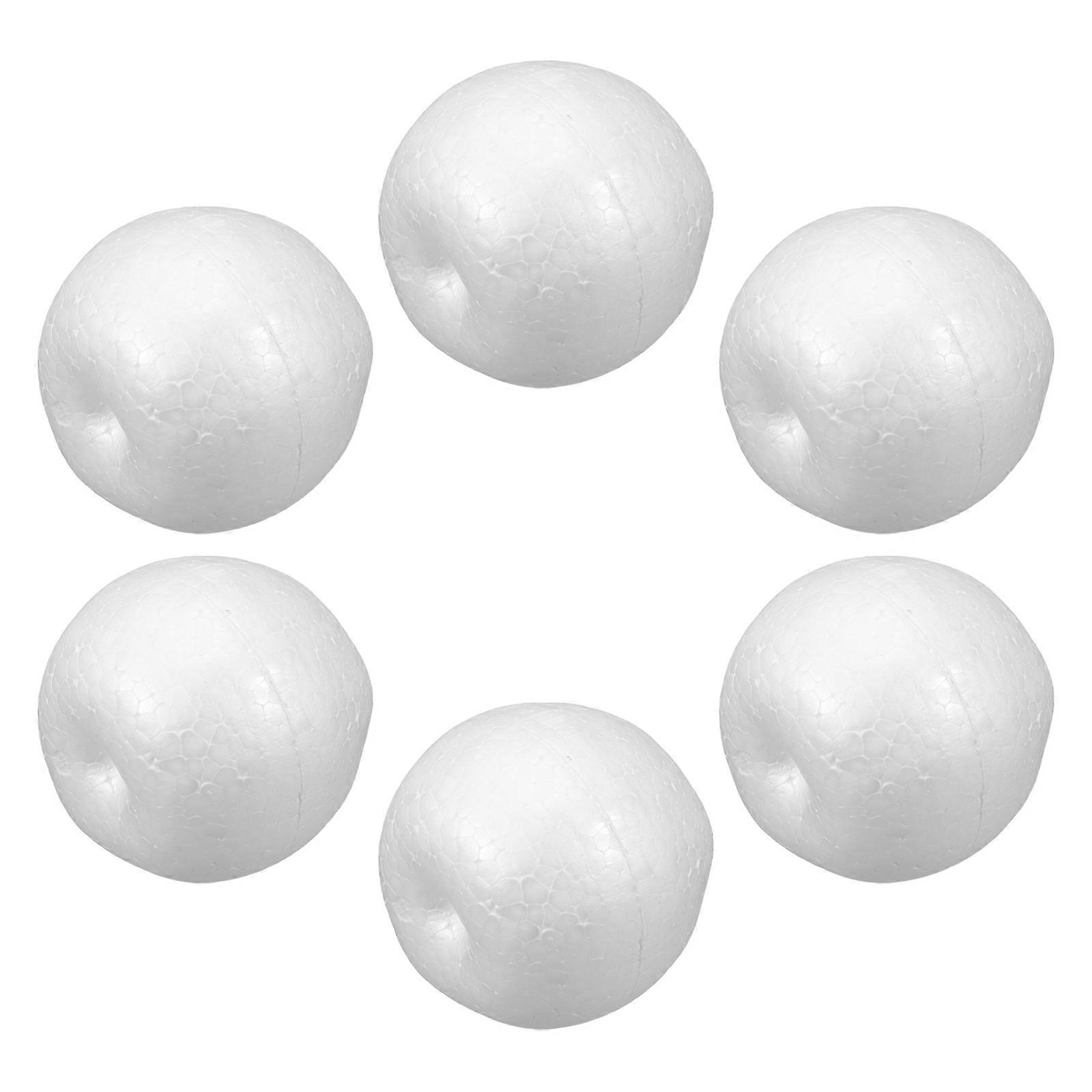 White Foam Apples for DIY Craft 30Pcs Decorative Artificial Fruit