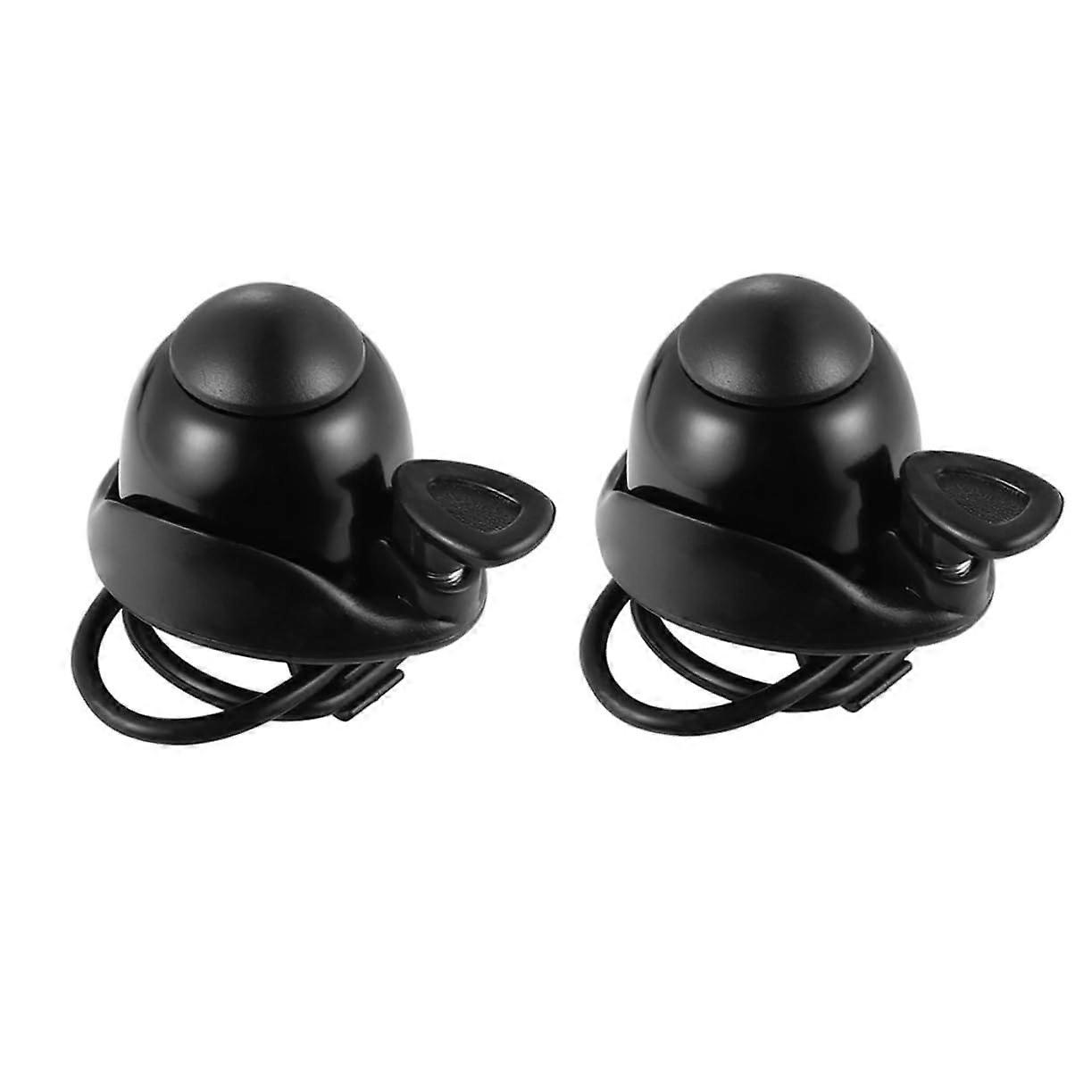 Bike Bells 2Piece Set, Loud Warning, For Road And Mountain Bikes, Easy Install, Decorative, Weather Resistant
