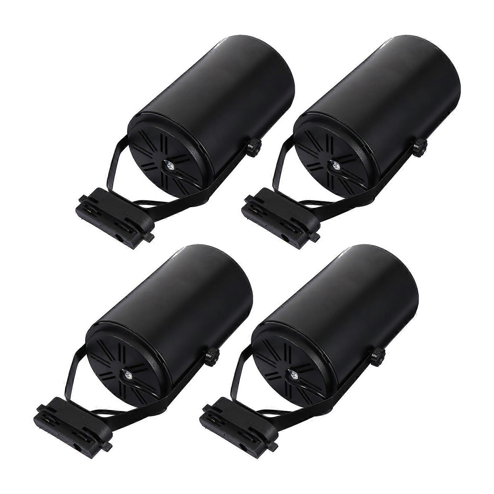 Track Head Lighting LED Track Lights for Practical Lighting 8Pcs Black