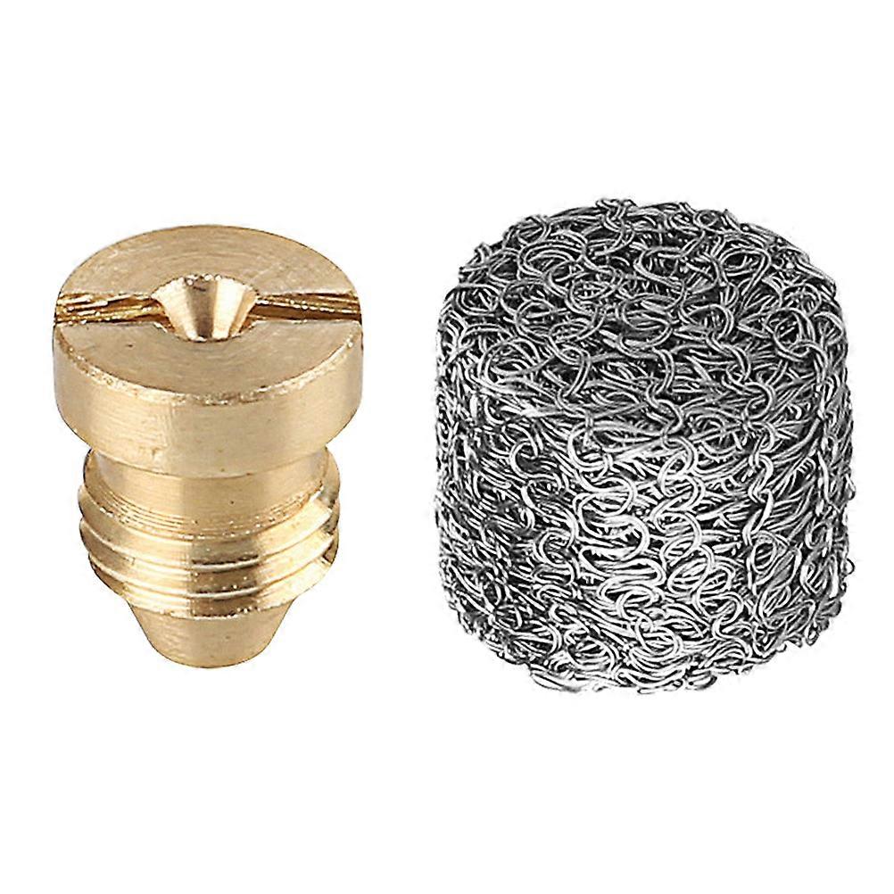 Bubbler Nozzle with Filter for Foam Blaster 1.1mm High Pressure Copper Nozzle
