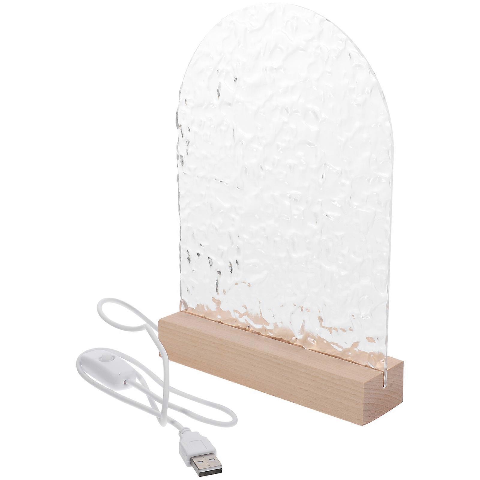 Desktop Dry Erase Board With Light Up Feature Suitable For Family And Friends In Study Spaces 20X15cm Night Lamp 5Pcs