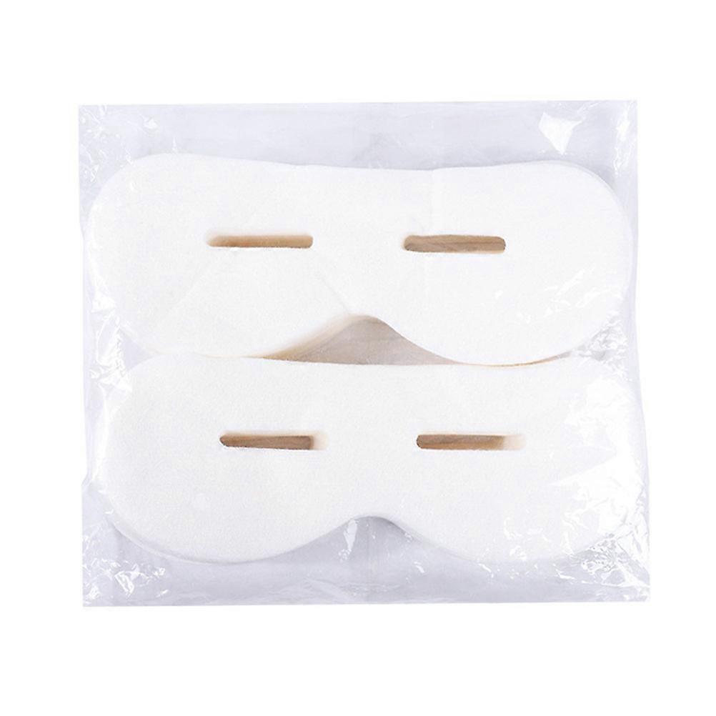 Disposable Eye Mask Paper for Comfortable Eye Patch 200Pcs White Plant Material
