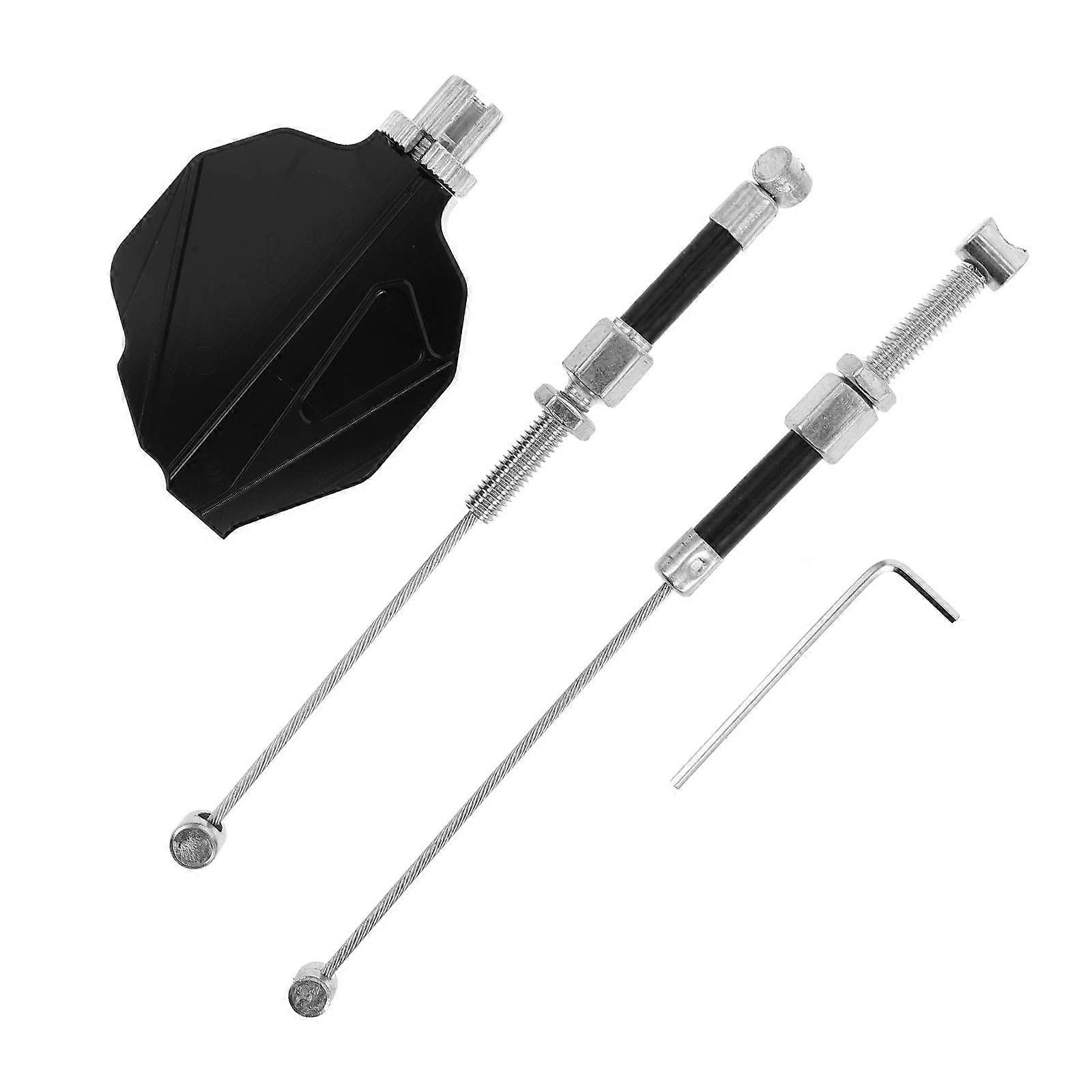 Motorcycle Clutch Lever 2 Set Performance Enhancement Durable Black Universal Fit For Street Riding