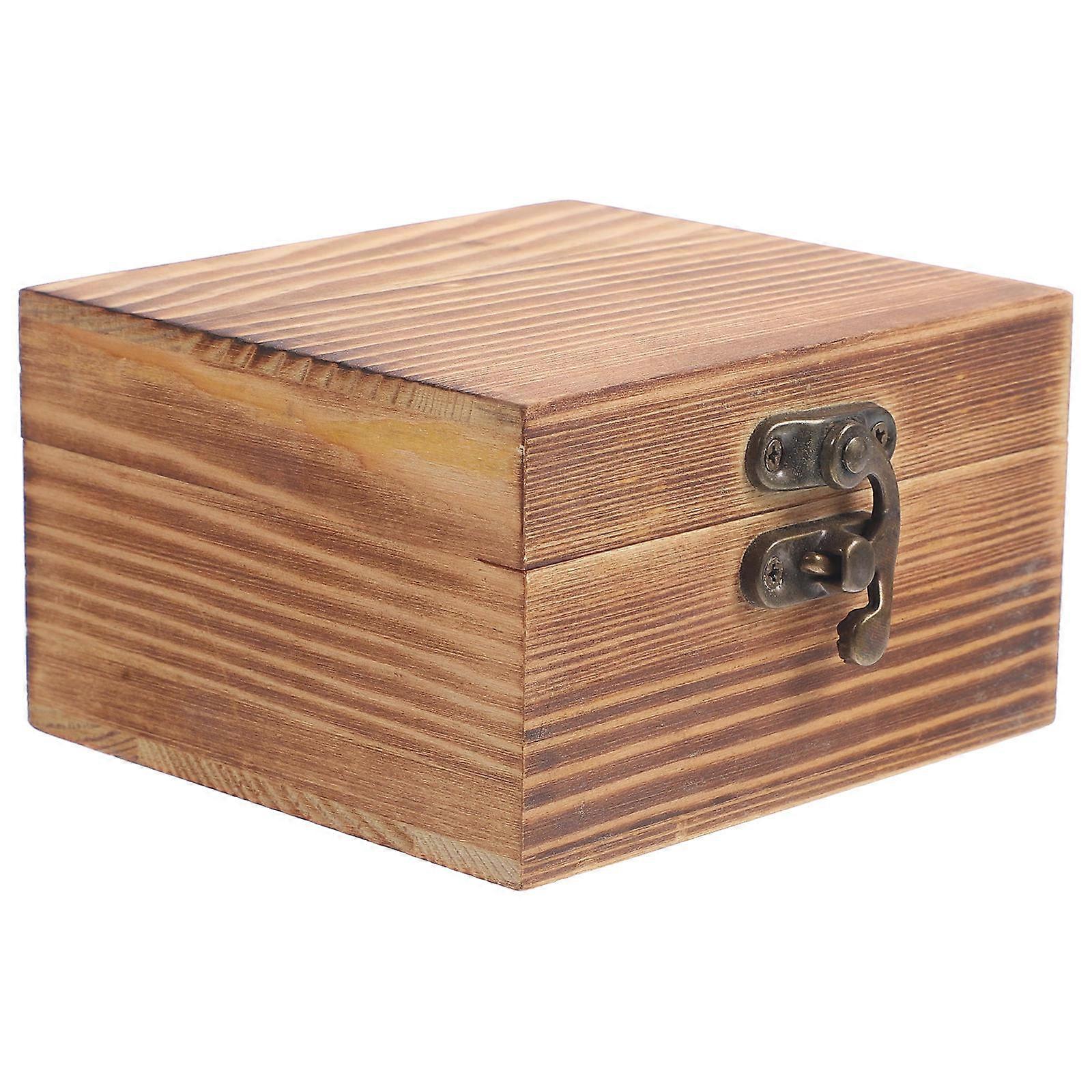 Square Trinket Box For Women To Store Jewelry With Rustic Style 3Pcs