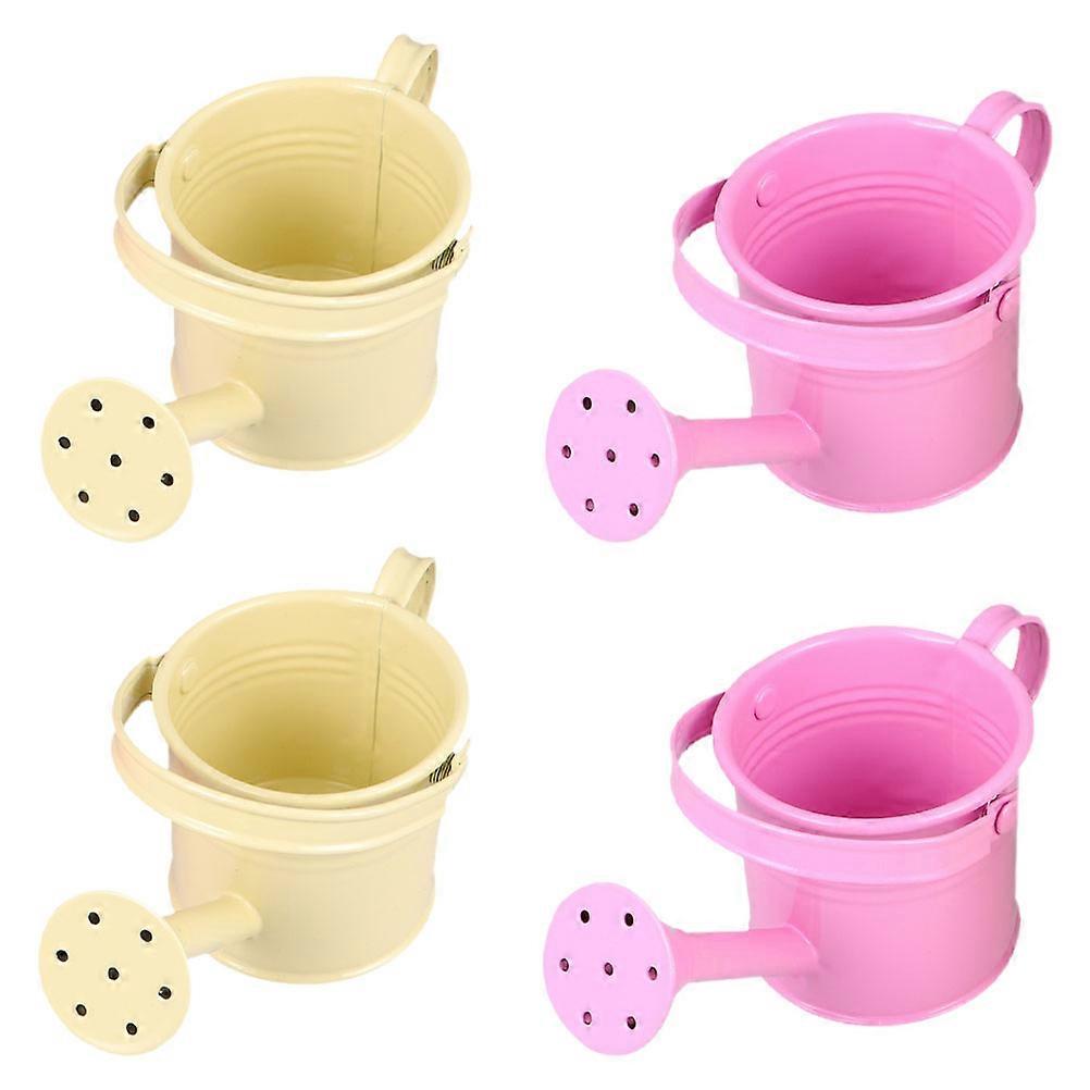 12Pcs Assorted Metal Watering Can for Gardening Use Durable Iron