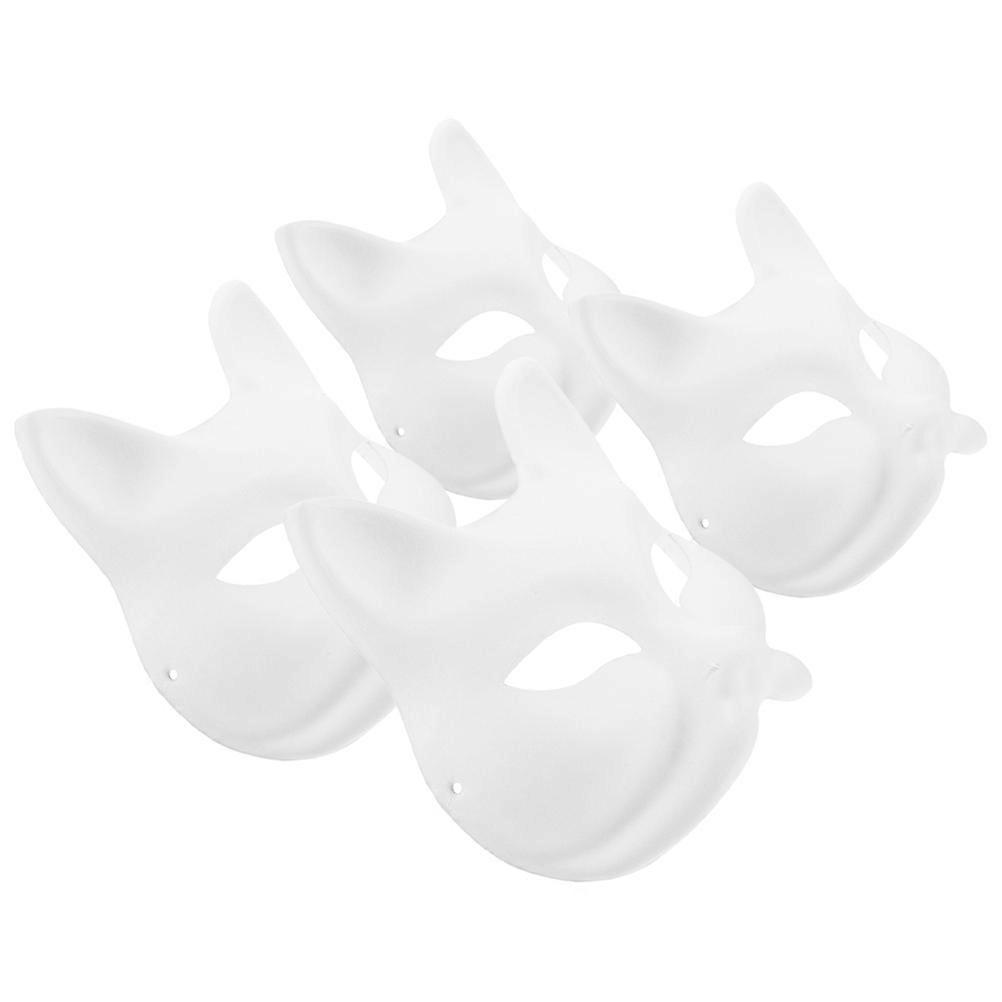 Party Masks Paper Blank Masks for DIY Crafting 8Pcs Unpainted Mask