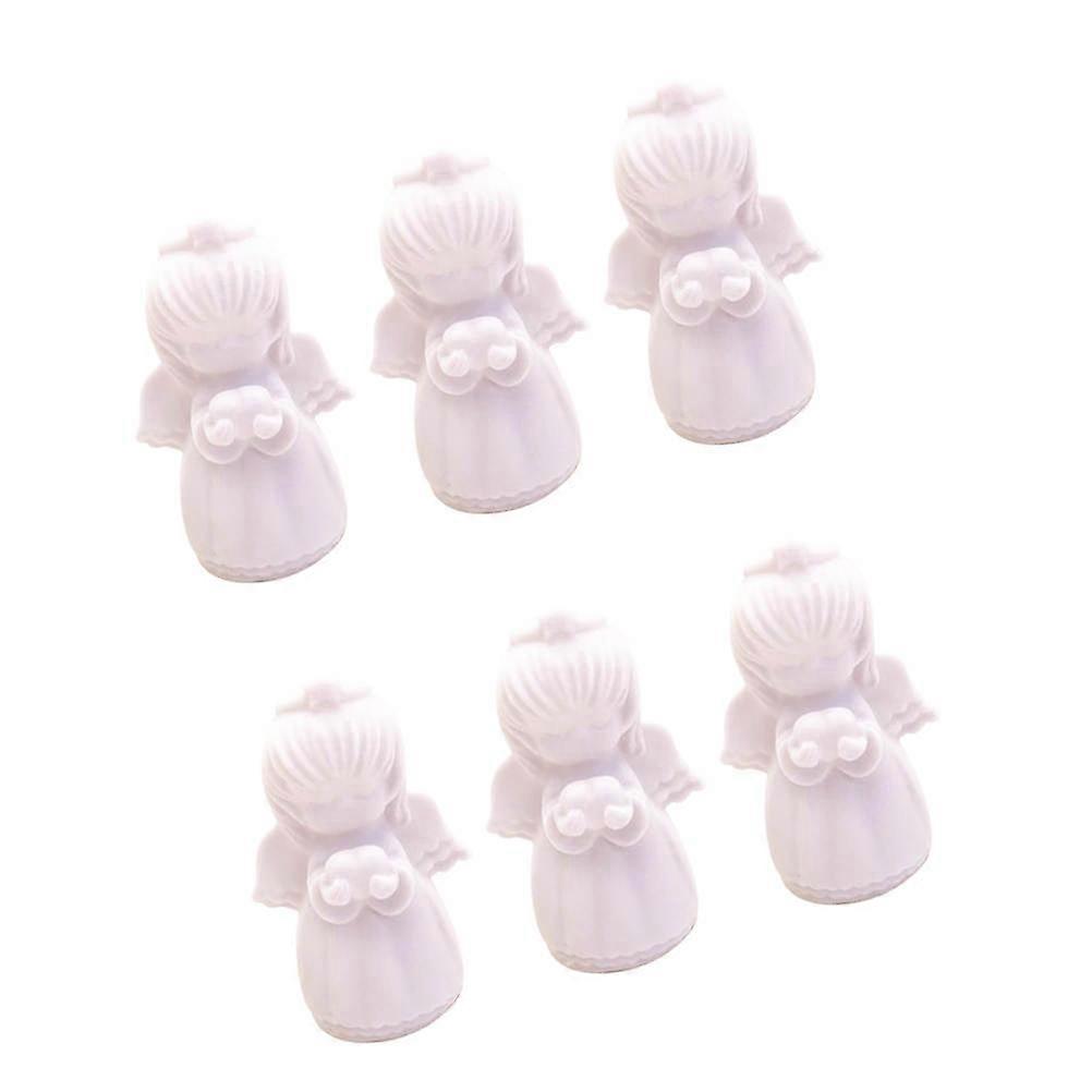12Pcs Angel LED Lights Night Lamp for Lighting Use Decorative White