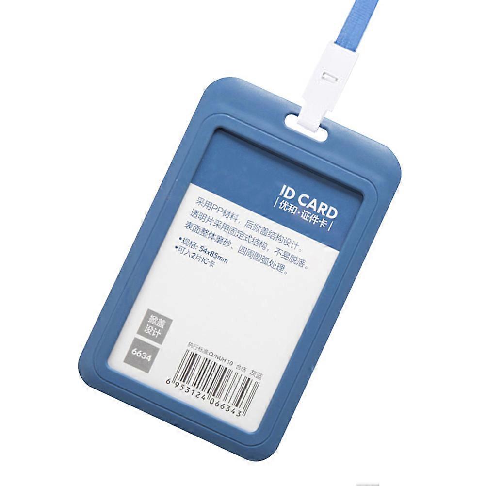 Credentials Holder PP Cover for Storing Things 3Pcs with Strap
