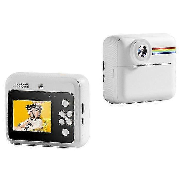 K22 2.4 Inch HD Digital Camera for Kids Instant Print Photo Video Recording Camera with 32GB Memory Card and Card Reader