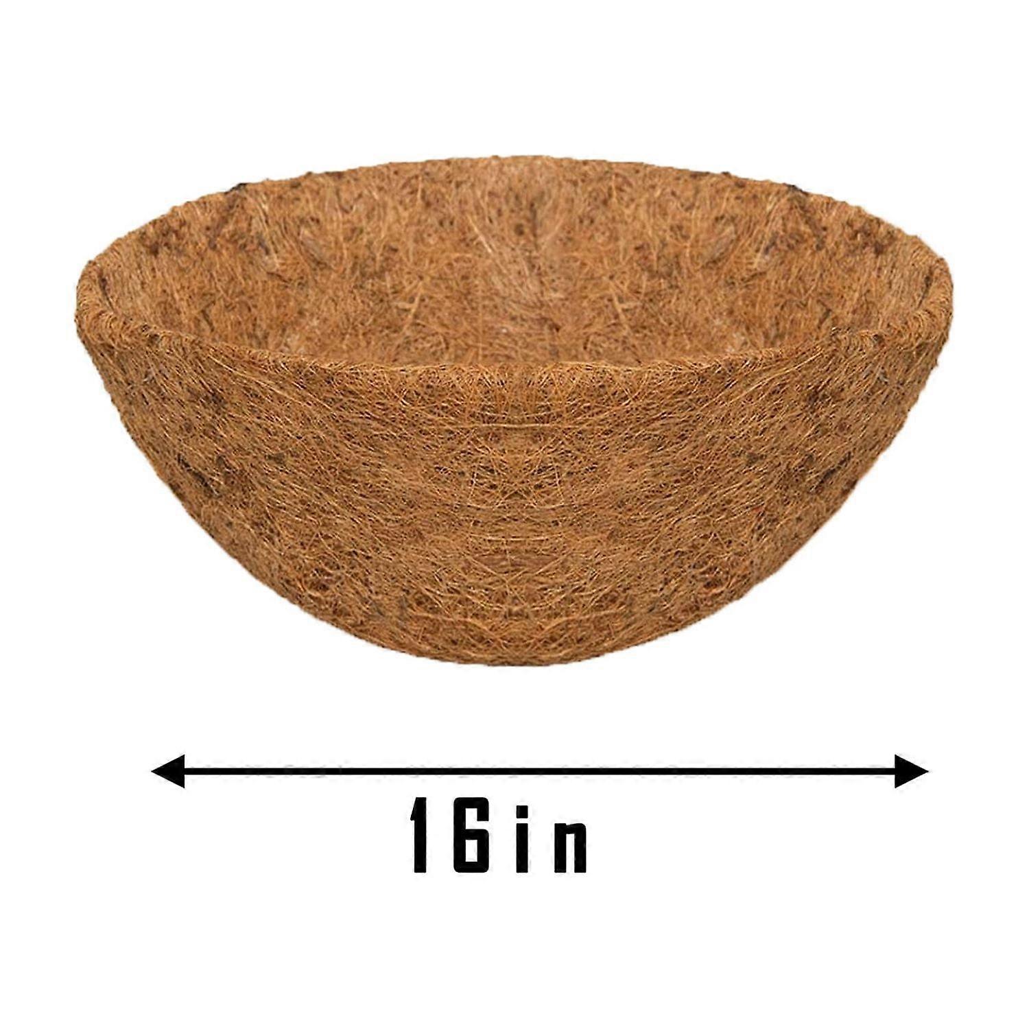 JingChun Coco Coir for Hanging Baskets Home furnishings Planter Liners 0.53 lb