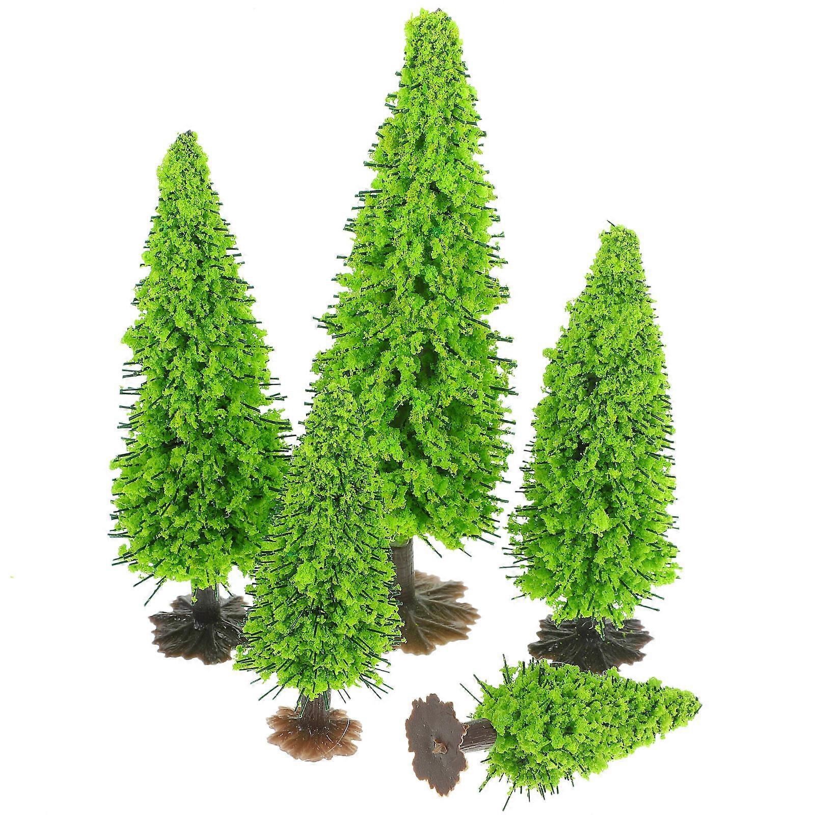 Fake Tree Miniature Trees Models For Train Track Models 11.50X3.50X3.50cm Scenery DIY 45Pcs