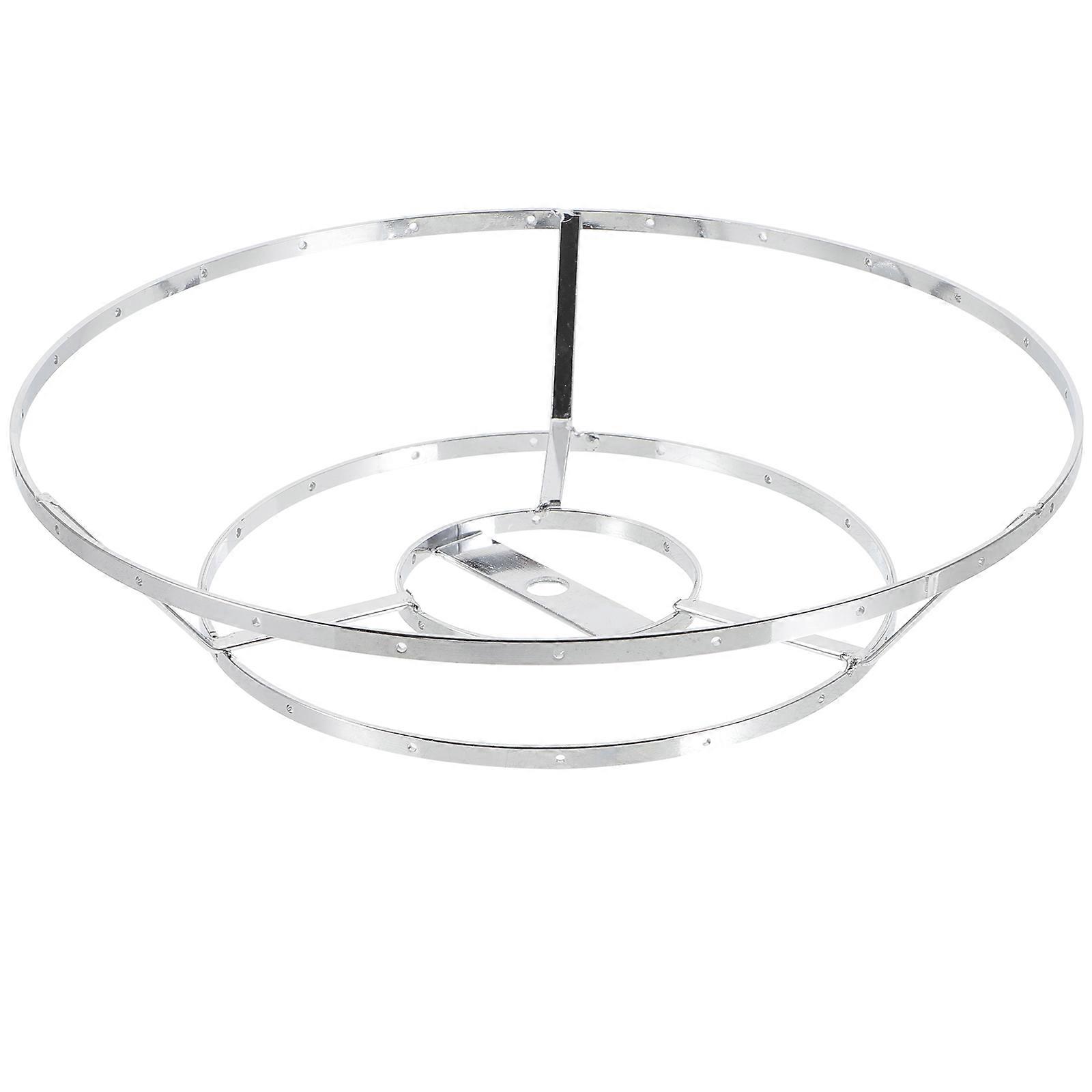 Lampshade Frames Iron DIY Pendant Lamp Shade Holder with 5Pcs Set for Durable Use