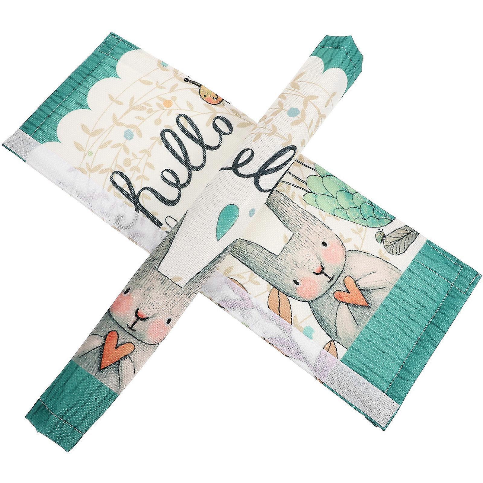 Kitchen Refrigerator Handle Cover for Refrigerator 2Pcs Washable Door Covers