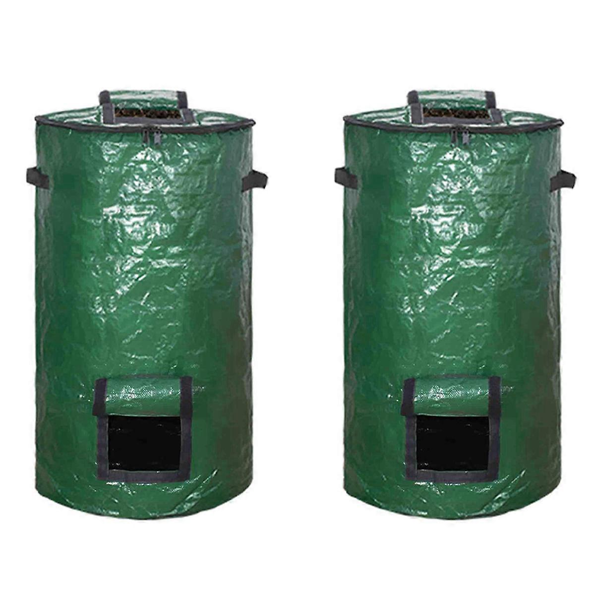 Fermentation Sealable Compost Bucket Garden Leaf Waste Compost Bag