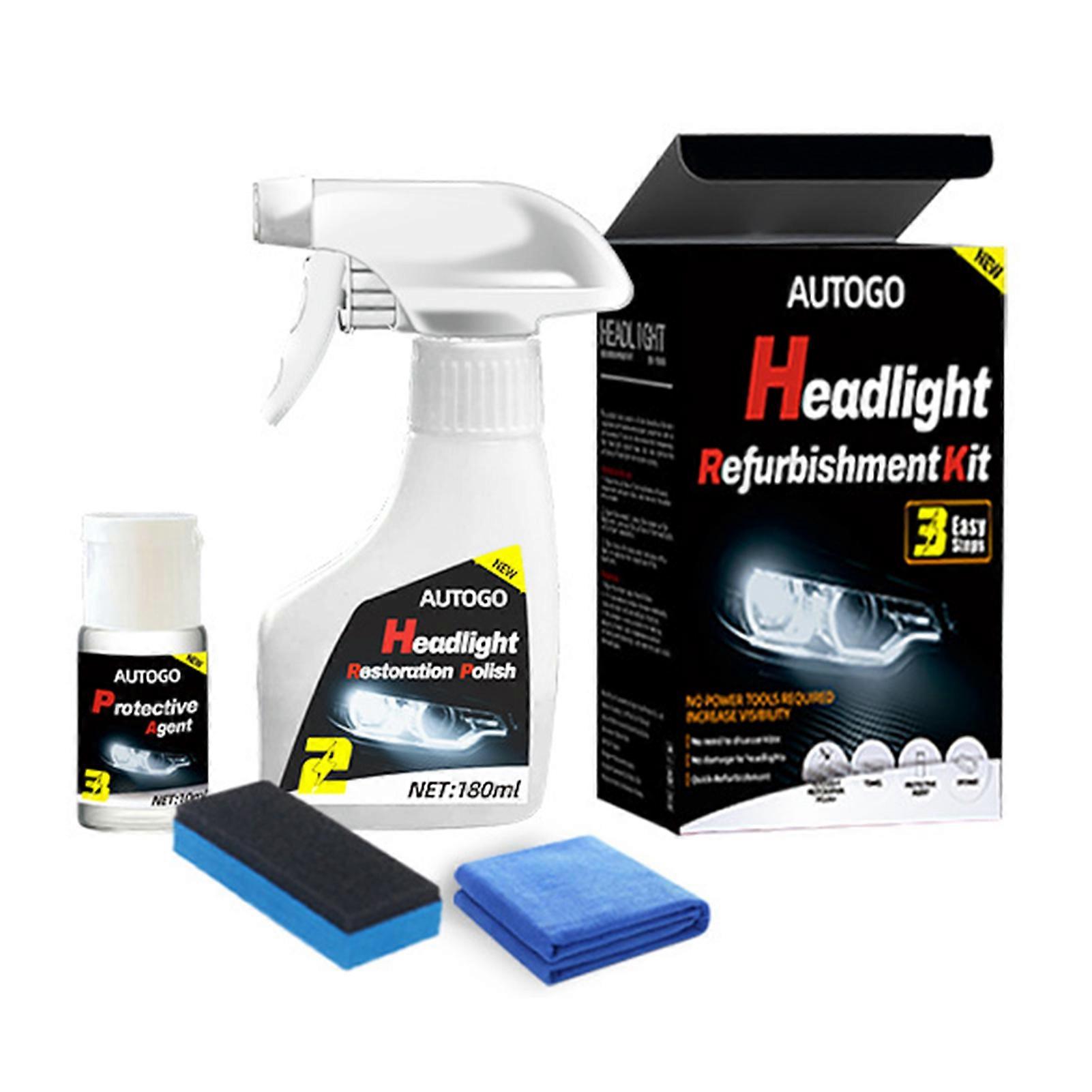 Headlight Cleaner Easy DIY Atomizing Application for Car Taillight