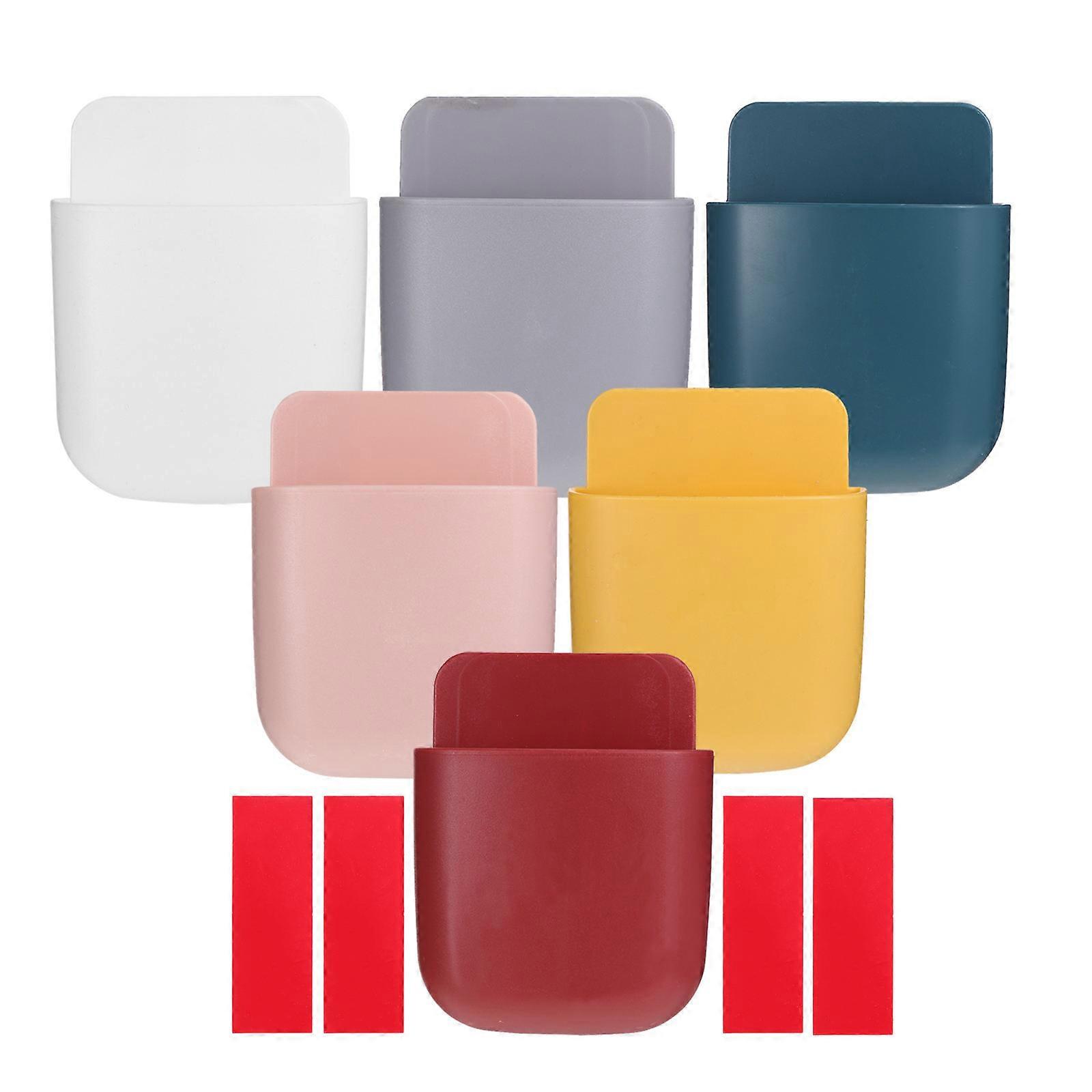 Simple Storage Holders for Wall-Mounted Storage Cases 12Pcs Assorted Color
