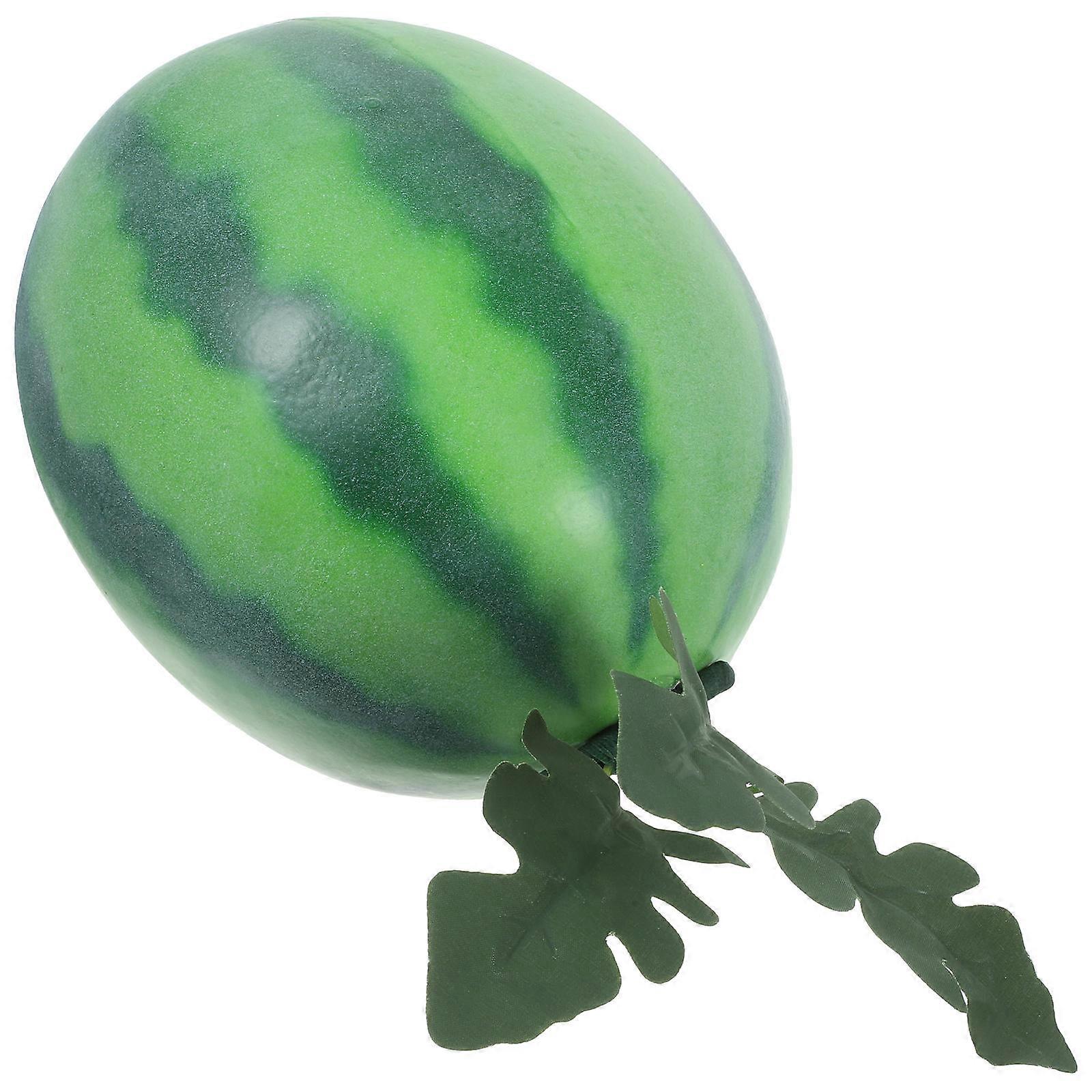 Artificial Fruit Foam Watermelon Model for Decoration 4Pcs Photo Props