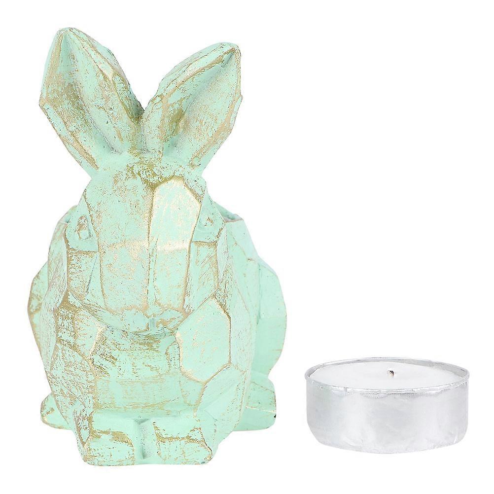 Home Party Decoration Bunny Model Easter Candlestick 1Set Candle Stand