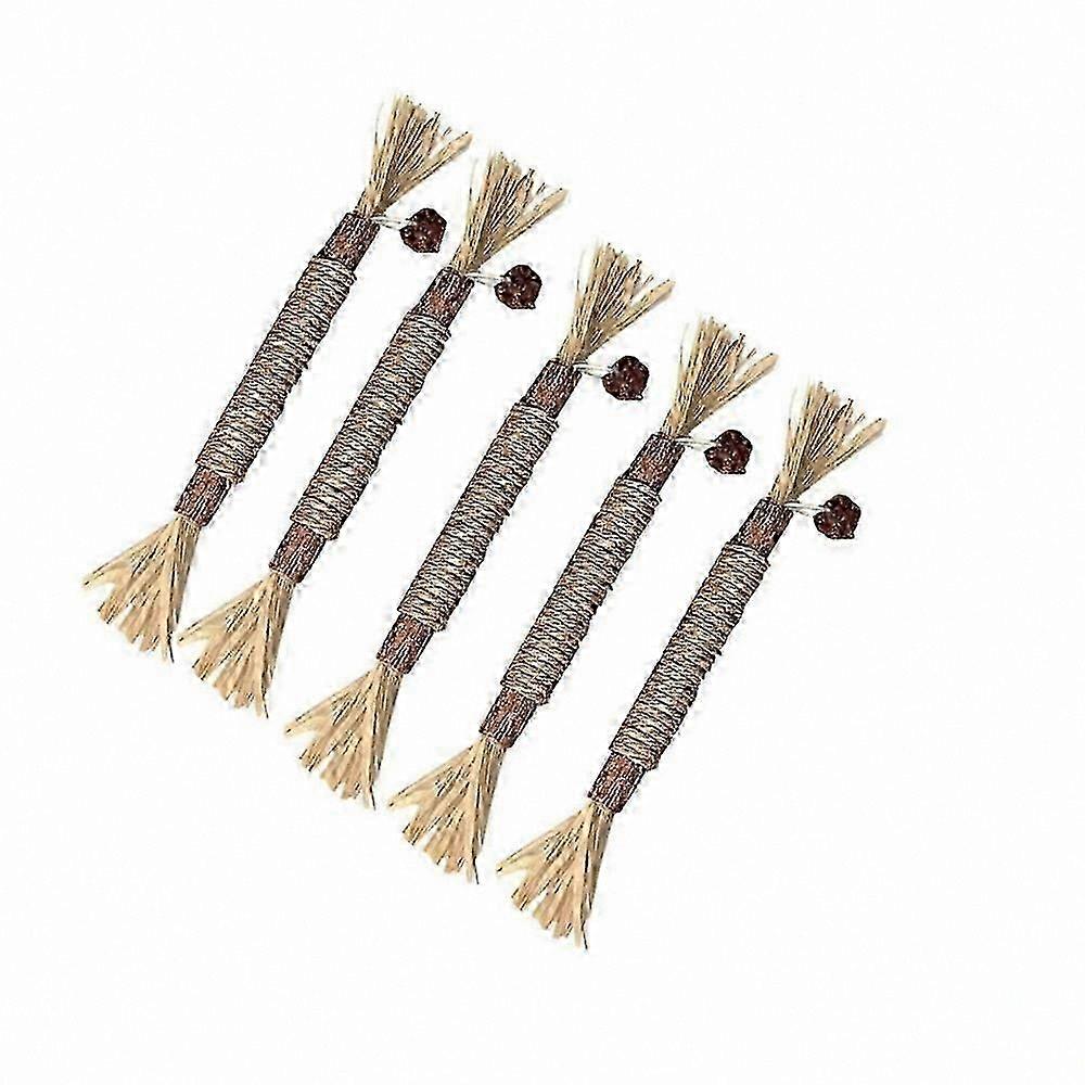Cat Chew Sticks with Catnip and Silvervine for Dental Care and Playful Fun