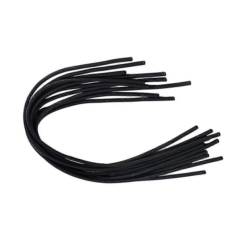 Rubber Tubes For Bamboo Hammers 10Pcs Yangqin Parts Black Color Professional Performance Sound Improvement