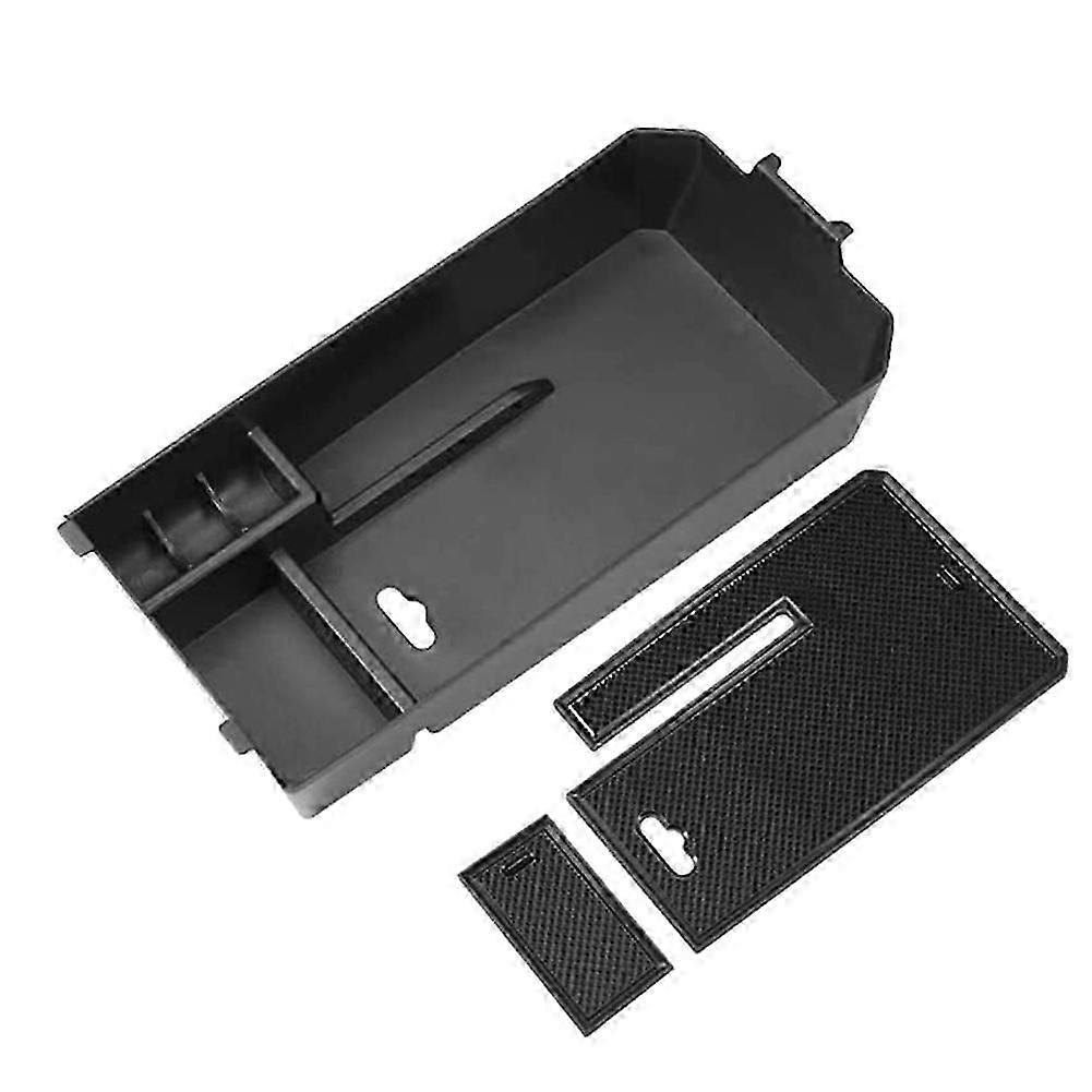 For C W205 2015-2021 and GLC W253 2016-2021 Car Console Armrest Box Insert Organizer Tray